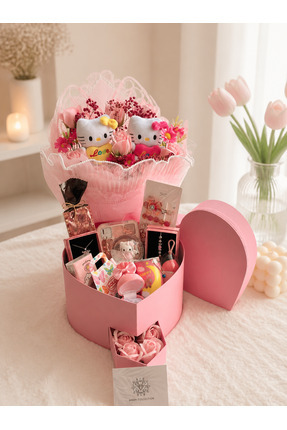 Ahsen Collection Harika pembe delux
