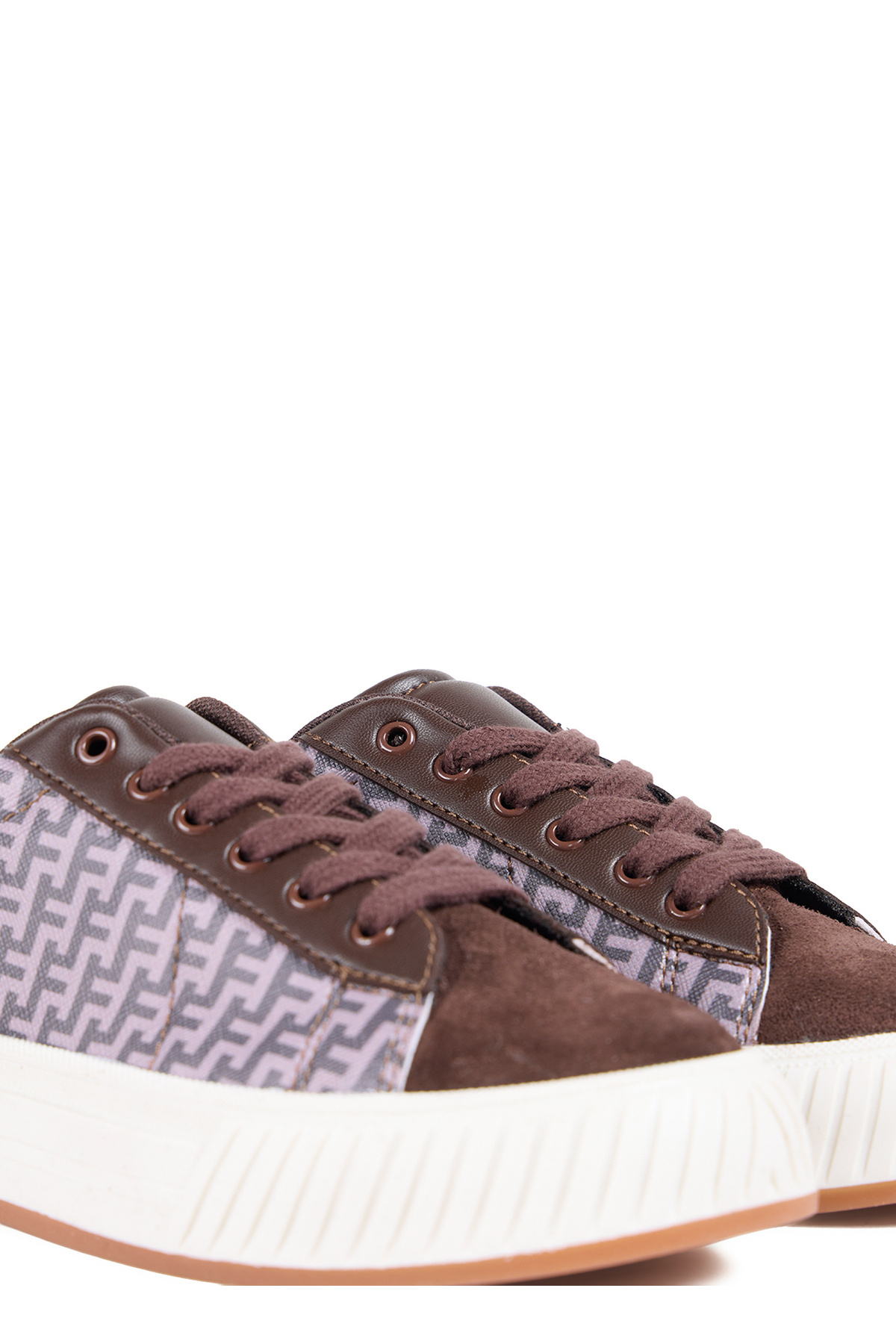 Fabrika Kahve Kadın Sneaker MONO-DOCIA görsel 5