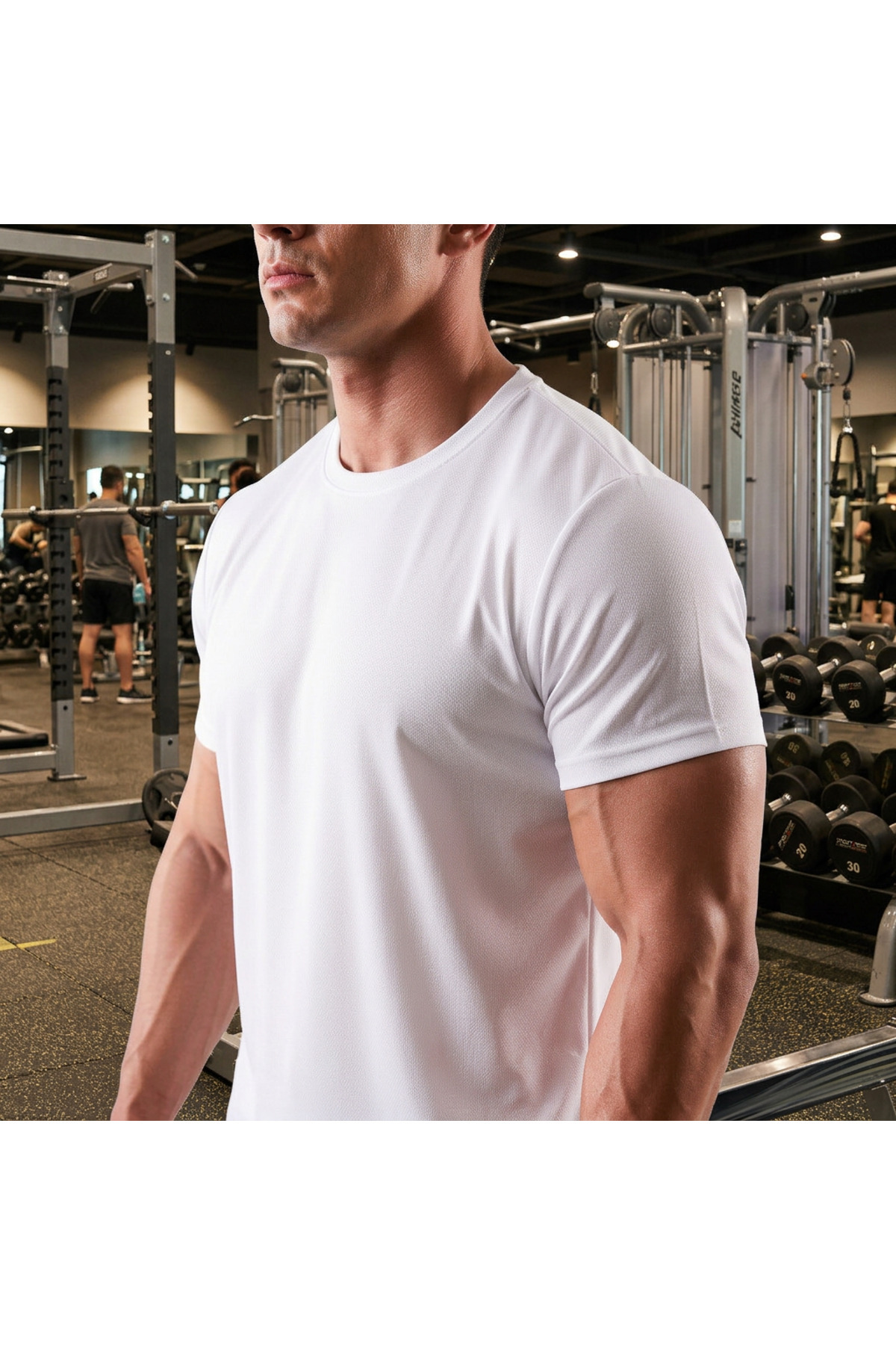 Men's T-Shirt Pro+Compression Breathable Sweatproof Fabric (( Wide Fit))