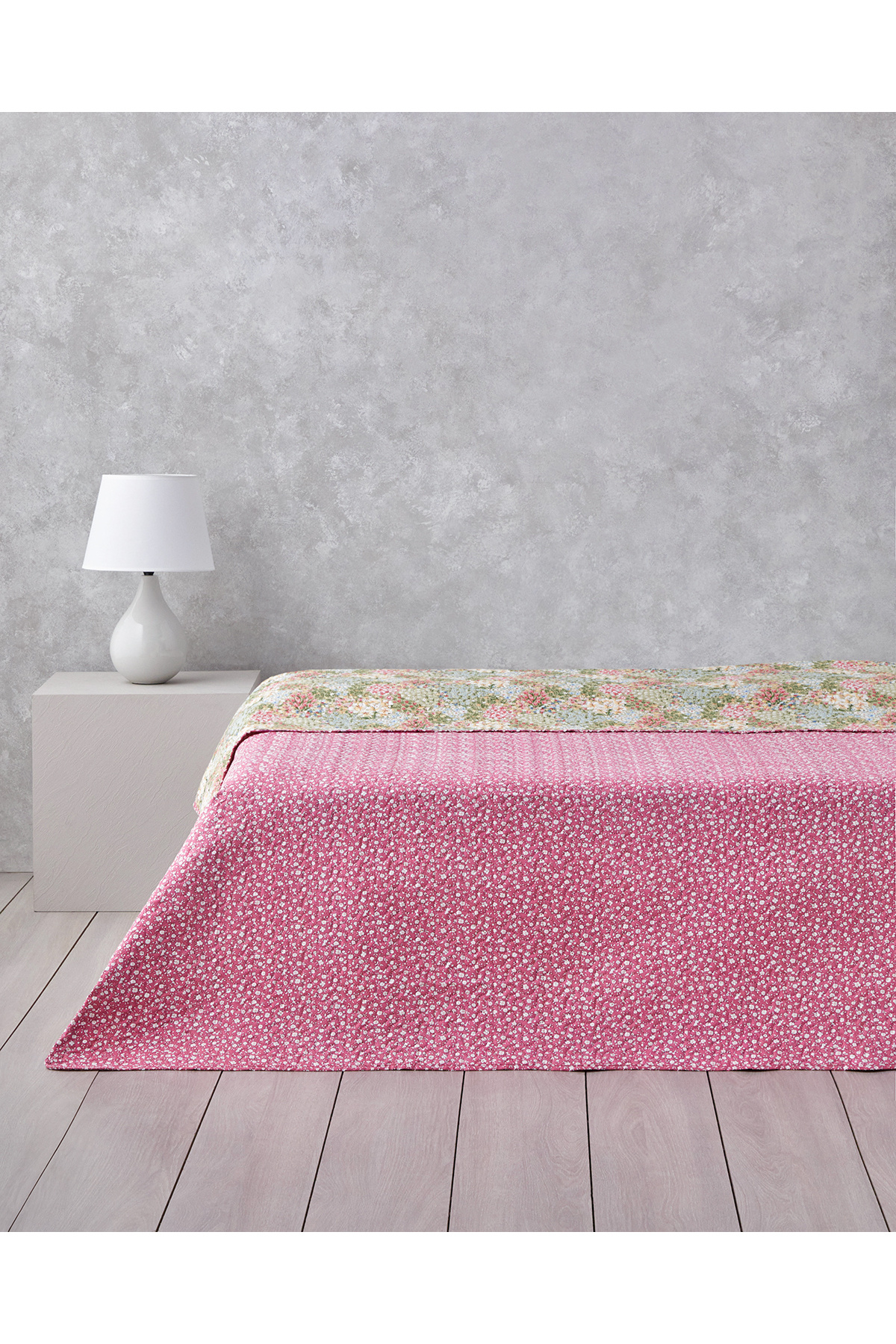 English Home Blossom Bouquet Çift Kişilik Çok Amaçlı Örtü 200x220