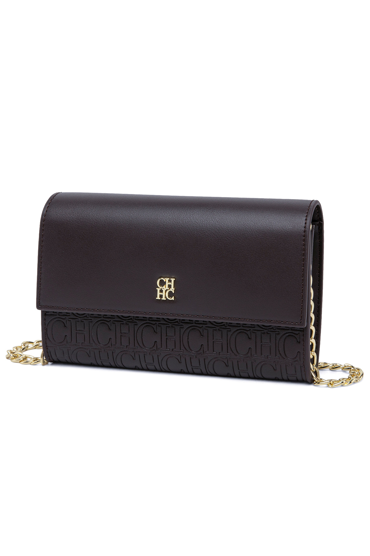 CHCHDIOSA 2026 New Women's Luxury Strap Hand and Shoulder Bag Makeup Bag with Snap Fasten Faux Leather Wallet Simple Mini Square Bag, Coffee