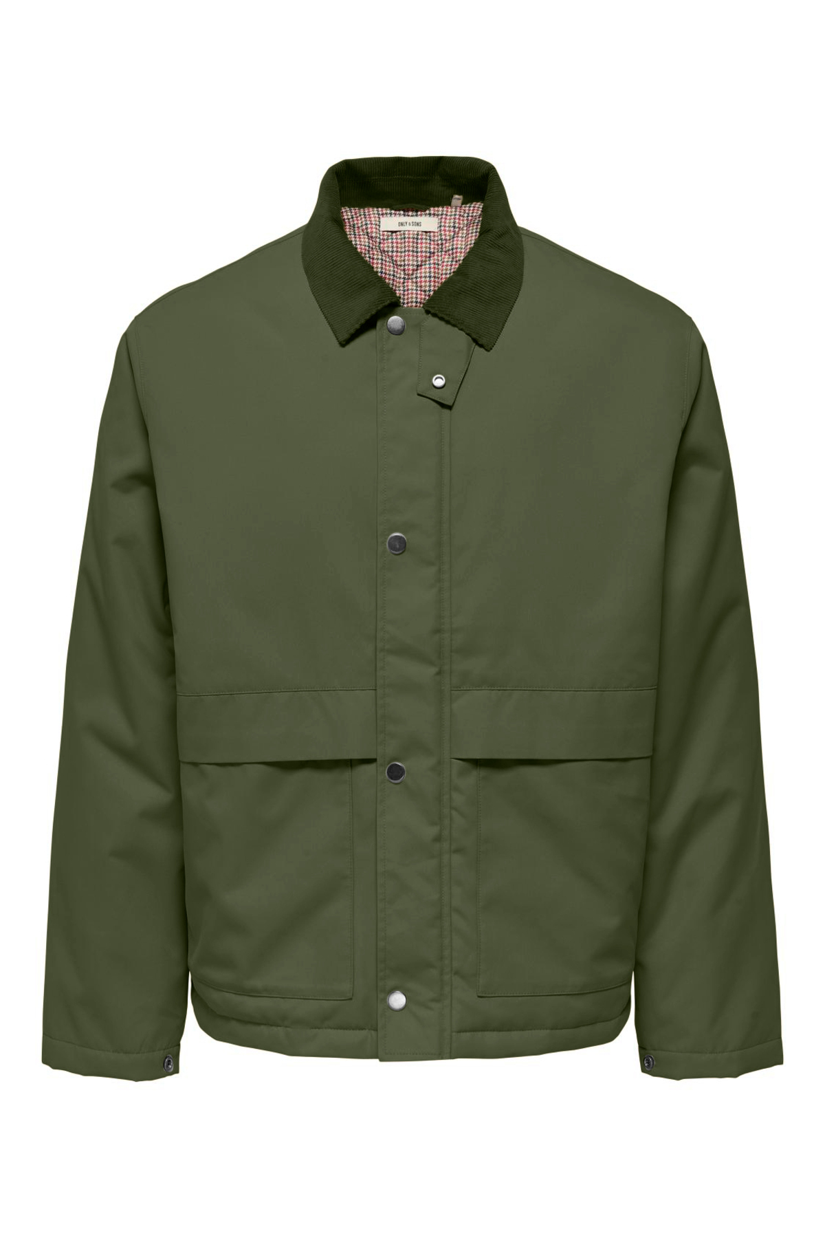 Only & Sons ONSKOSMO PADDED JACKET OTW VD Erkek Yeşil Ceket - 22034856 görsel 7