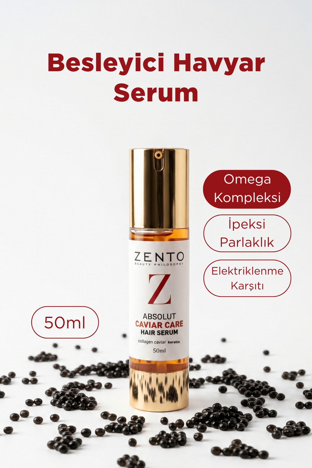 سرم موی Absolute Caviar Care 50 میلی‌لیتر — zento2606 — تصویر 2 از 4