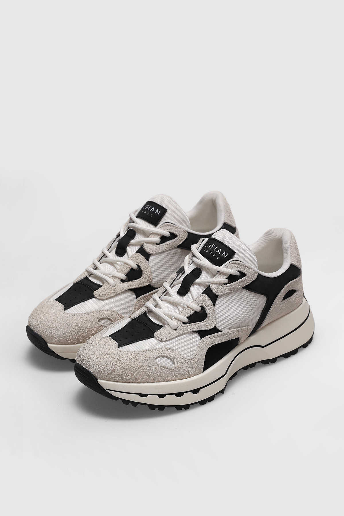 Lufian Graham Erkek Sneaker Ayakkabı Taş görsel 4