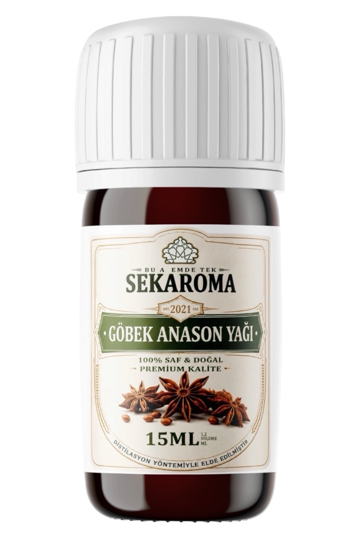 روغن ناف انیسون ۱۵ میلی‌لیتر (مناسب برای ۵ لیتر) — sekaromagobek15
