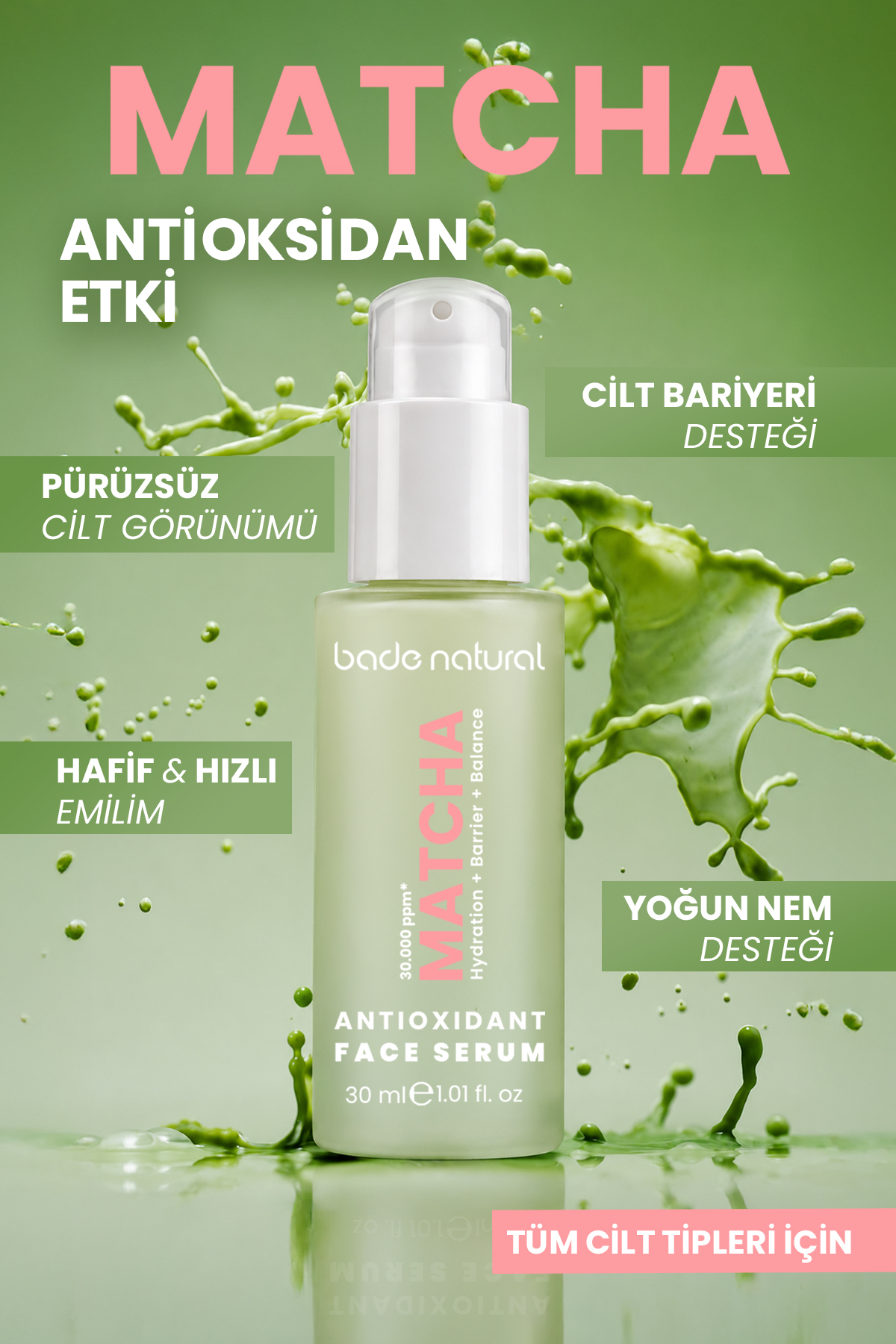 Matcha Anında Canlılık ve Işıltı Seti — BNS.0032 — تصویر 2 از 7