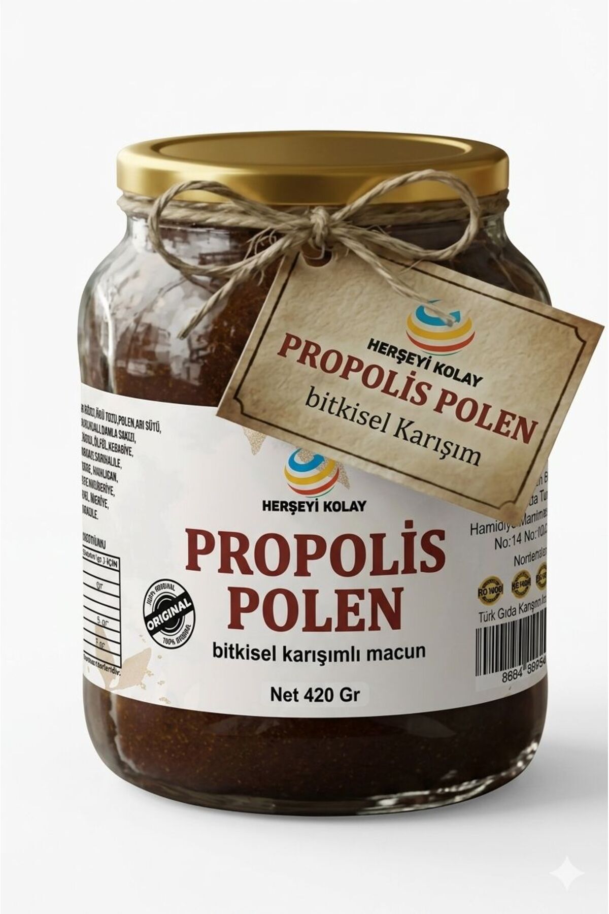 Atom Propolis Arı Sutu Polen Mesir Kuvvetli Macunu 420 gr Kuvvetli Güçlü Mesir Macunu — EN IYISI KODD 117 — تصویر 2 از 3