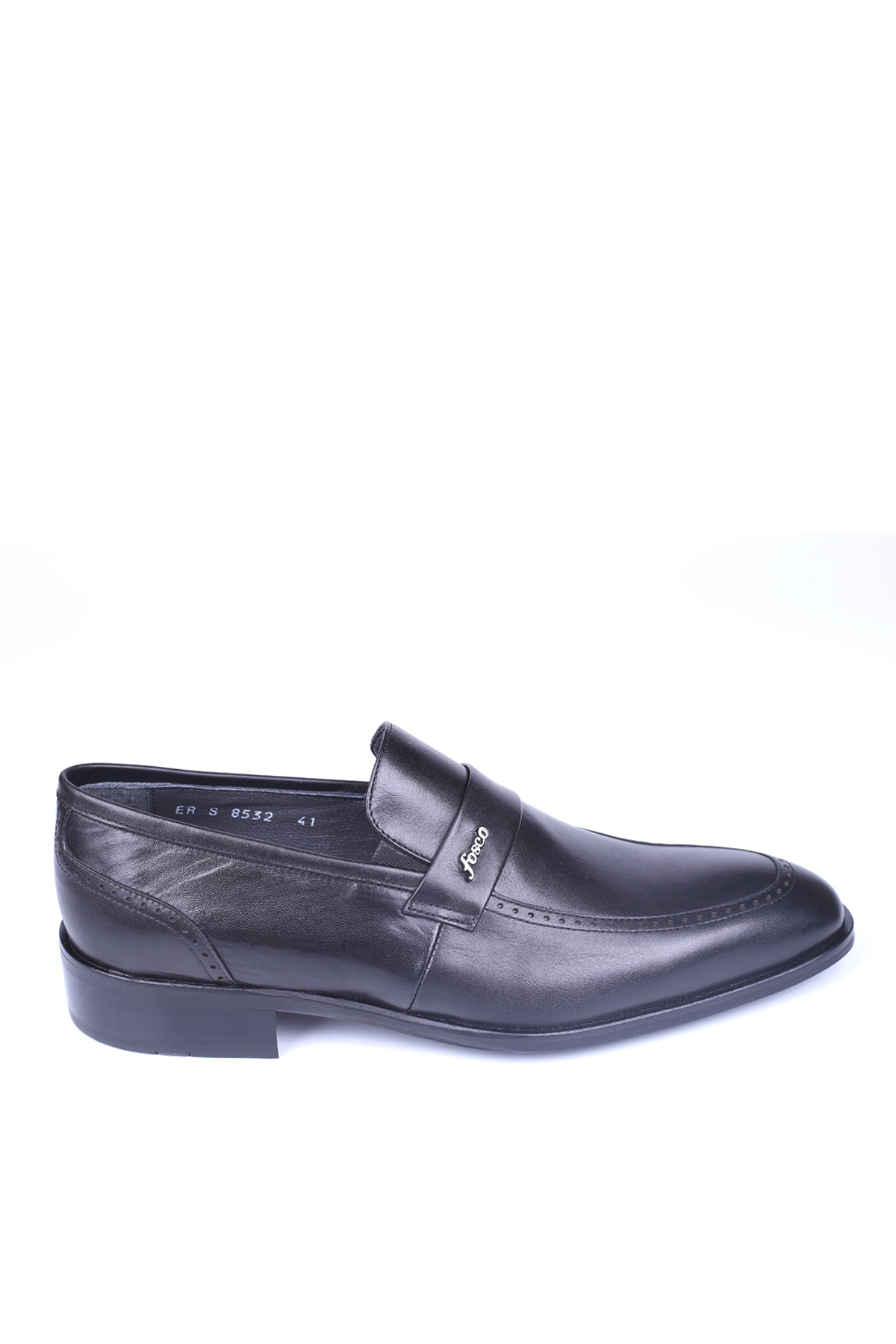8532 Men's Genuine Leather Classic Shoes without Laces