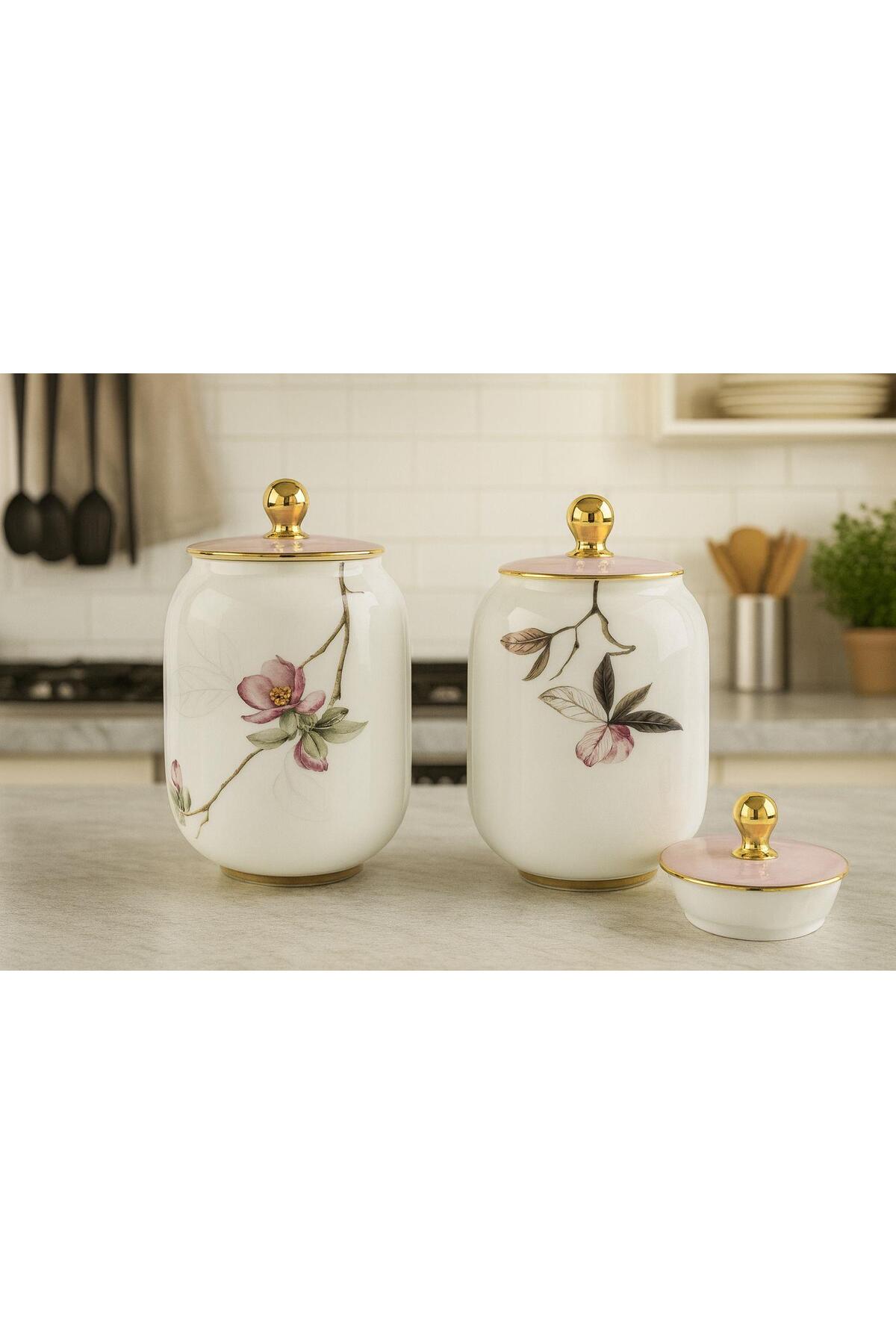 Mikasa Moor Peachy 2li Kapaklı Kavanoz 10x16cm - Fiyatı, Yorumları