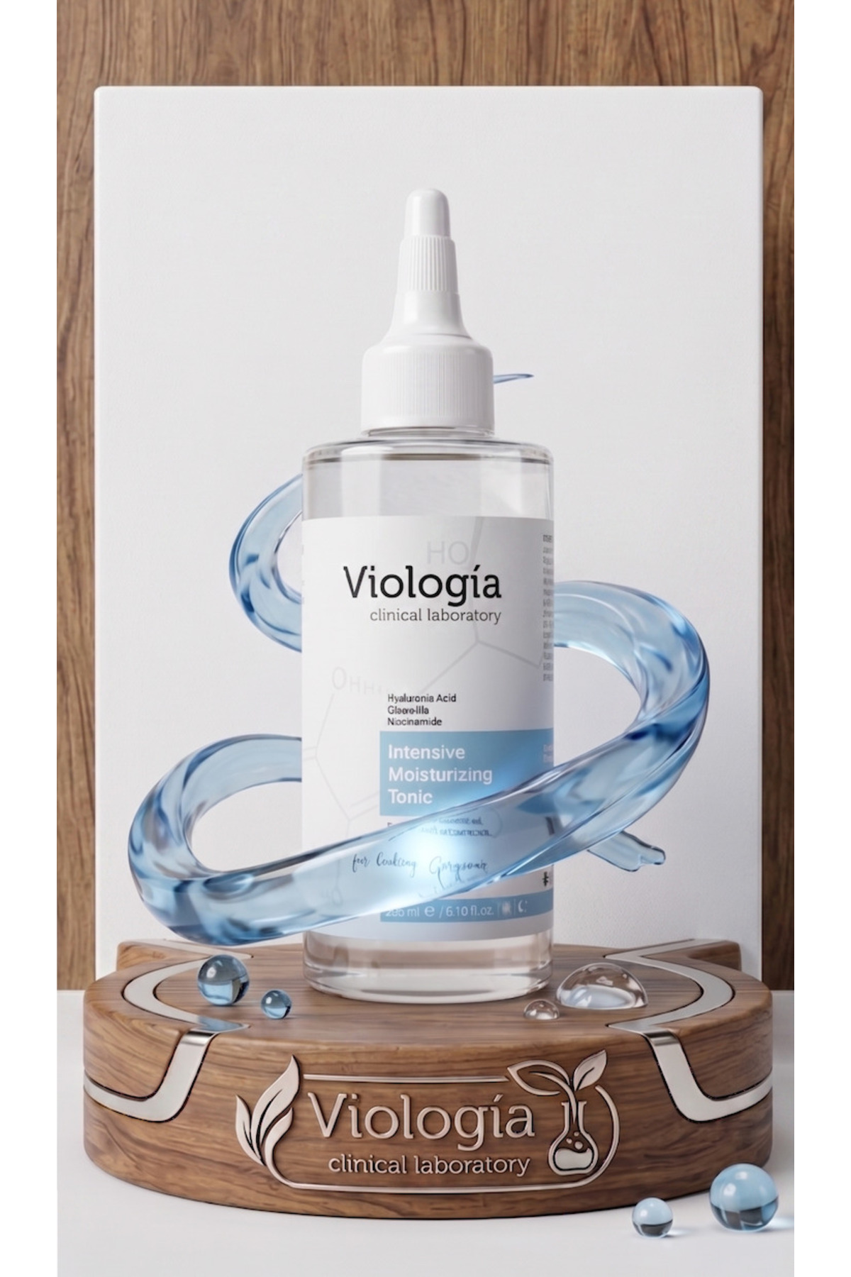 Hyaluronik Asit Tonik, Yoğun Nemlendirici (Intensive Moisturizing Hyaluronic Acid Tonic) — تصویر 3 از 9