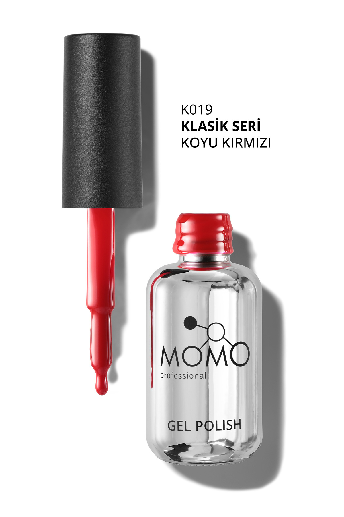Kalıcı Oje K019, Koyu Kırmızı, 10 ml — قرمز 8860101A01S09K019 — تصویر 2 از 8