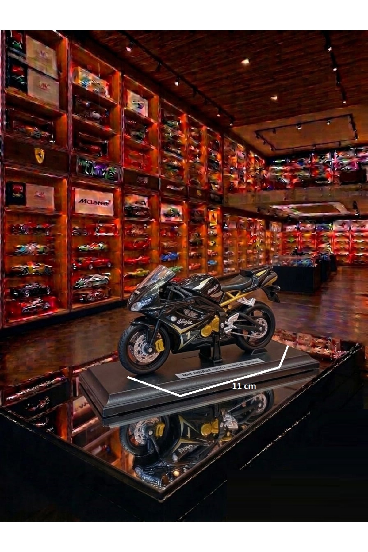 OYUNCAKSAHİLİ Kawasaki Ninja ZX10 Tarzında Model Motorsiklet Motor