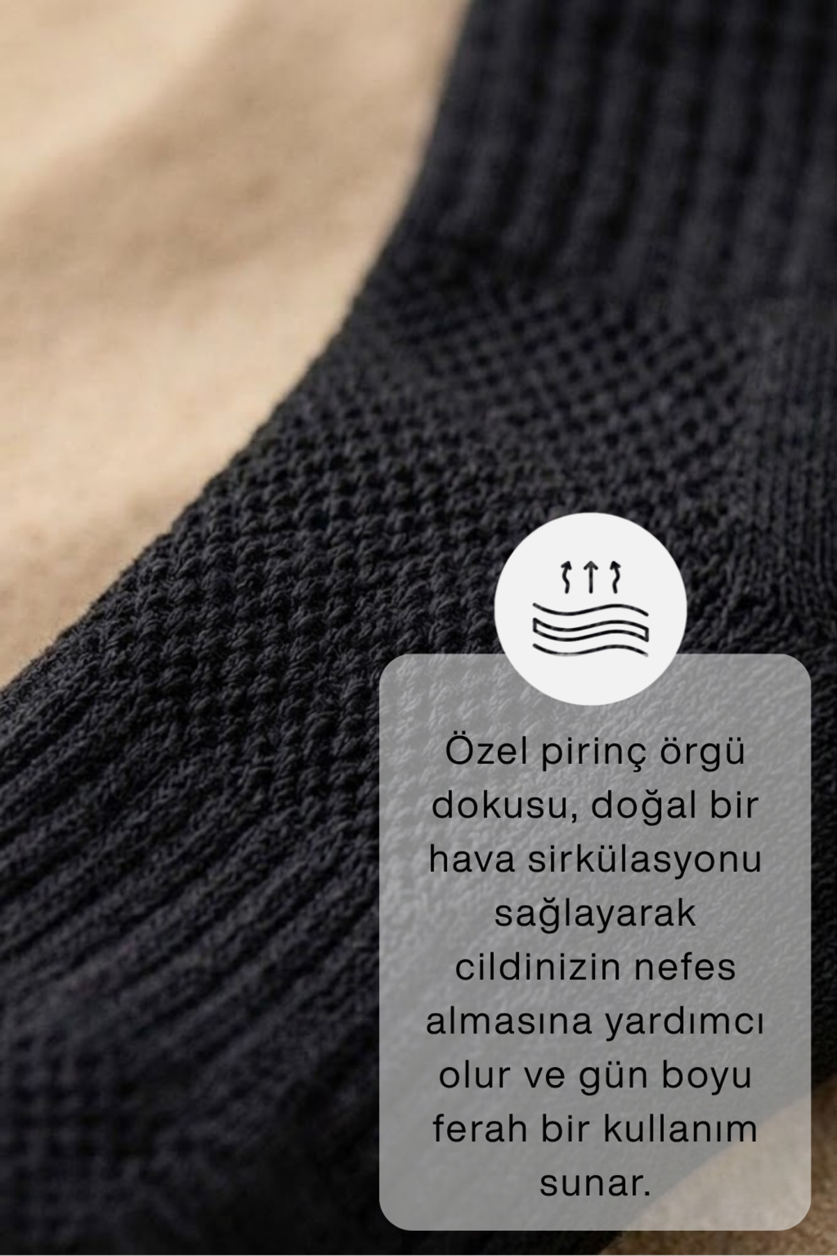 Socketta Erkek Spor Dikişsiz Havlu Taban 6'lı Premium Tenis Soket Çorap görsel 5