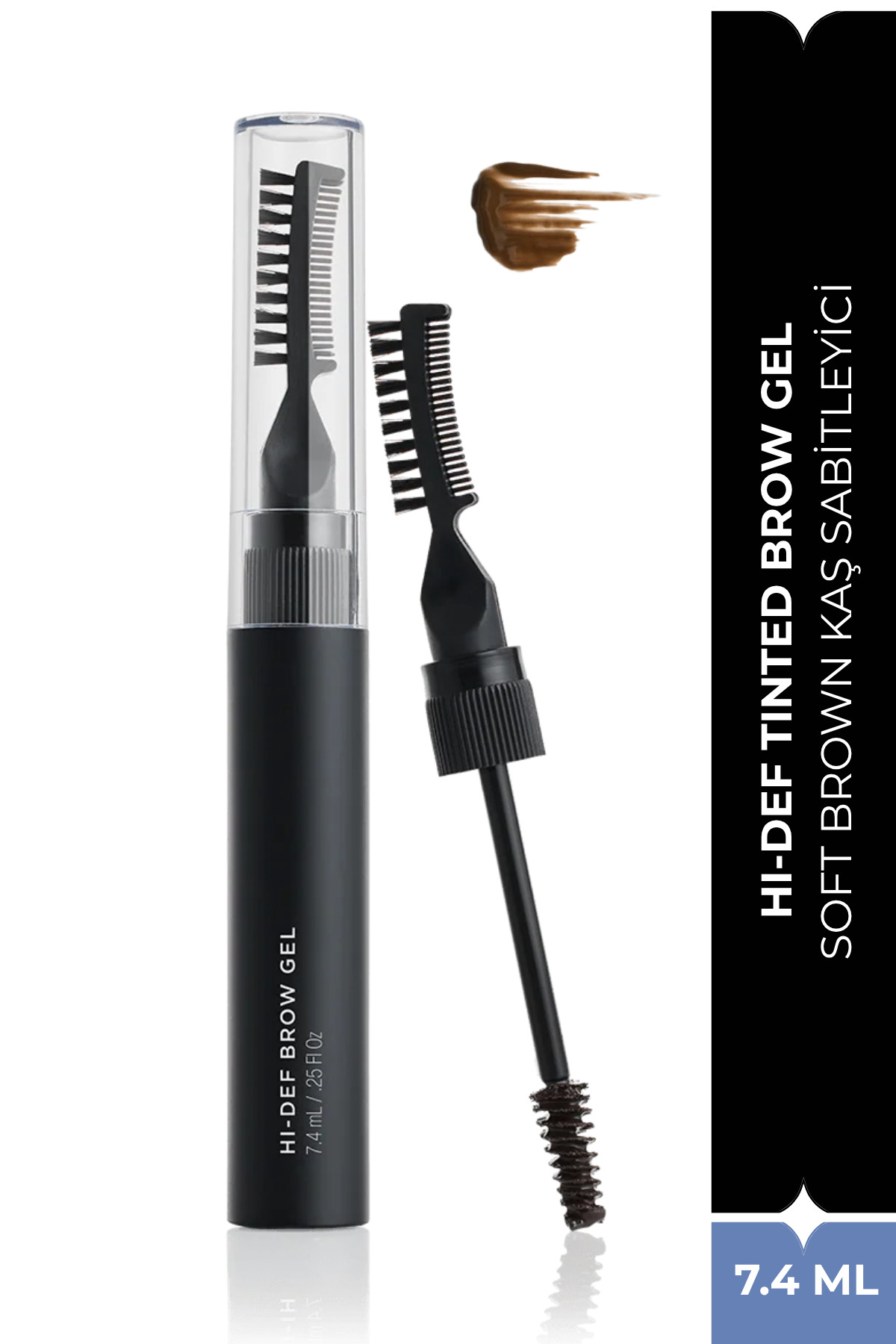 Cosmetics Hi-Def Brow ژل قهوه ای ملایم — قهوهای 893689003260
