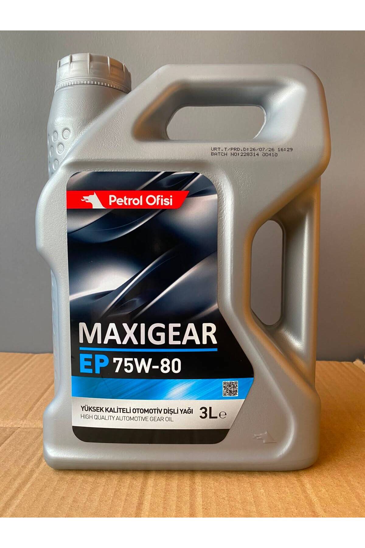 Petrol Ofisi EP 75W-80 API GL-4 3 Litre Şanzıman Yağı (10/2025
