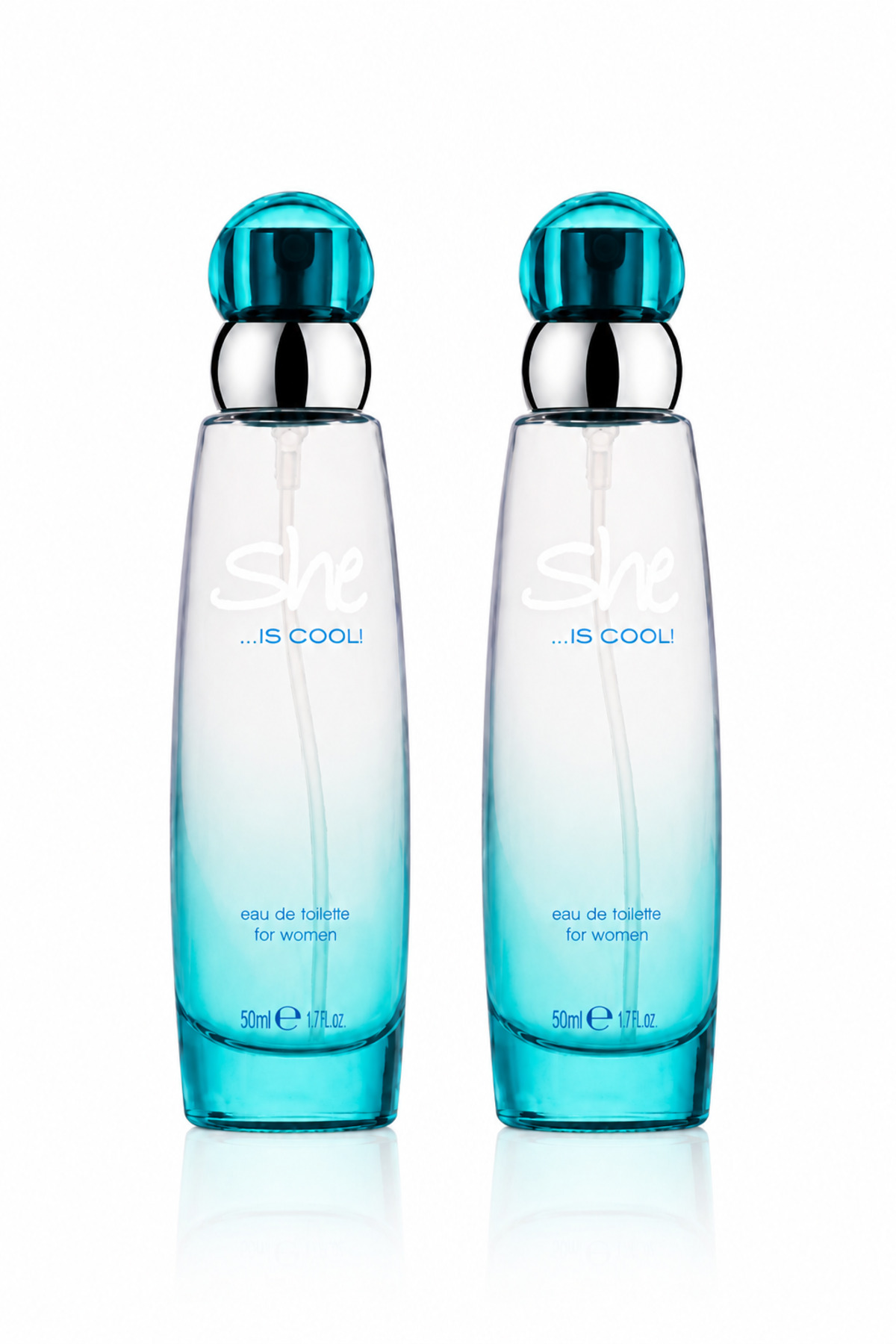 She Cool Kadın Parfümü Edt 50 ml 2 Adet — ED20260179