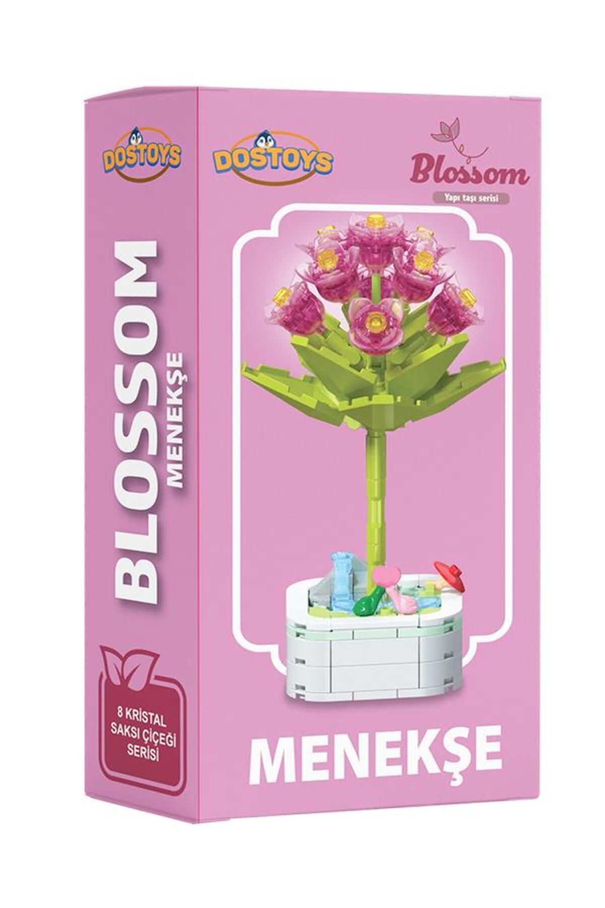 DOSTOYS Yapı Taşı Serisi Çiçek Yapım Seti Menekşe - Fiyatı, Yorumları