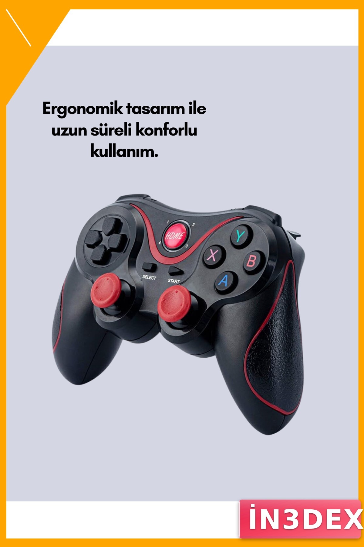 Kablosuz Bluetooth Oyun Kolu Yüksek Hassasiyet PC Android