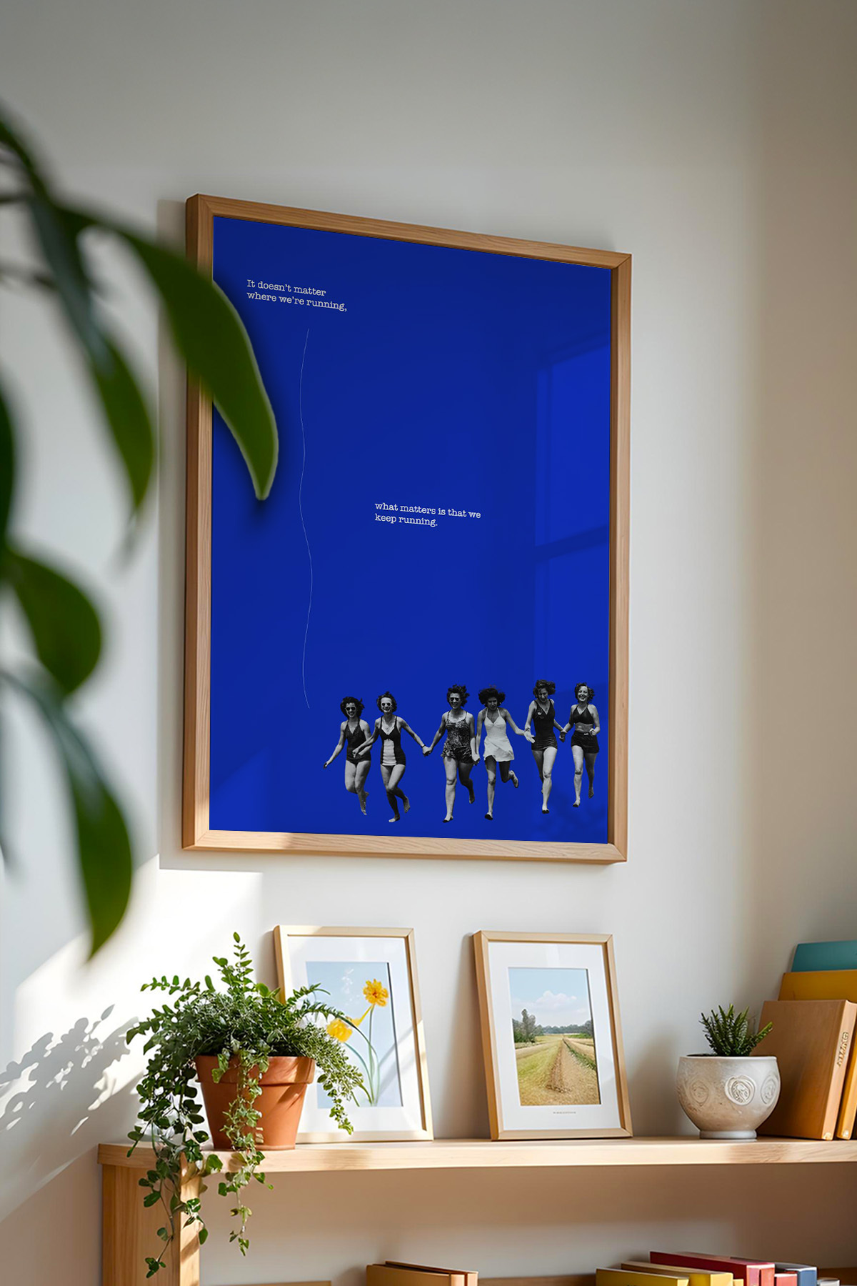 Feminist Kadın Figürlü Kolaj Tablo Poster Modern İllüstrasyon Duvar Dekoru Çerçevesiz