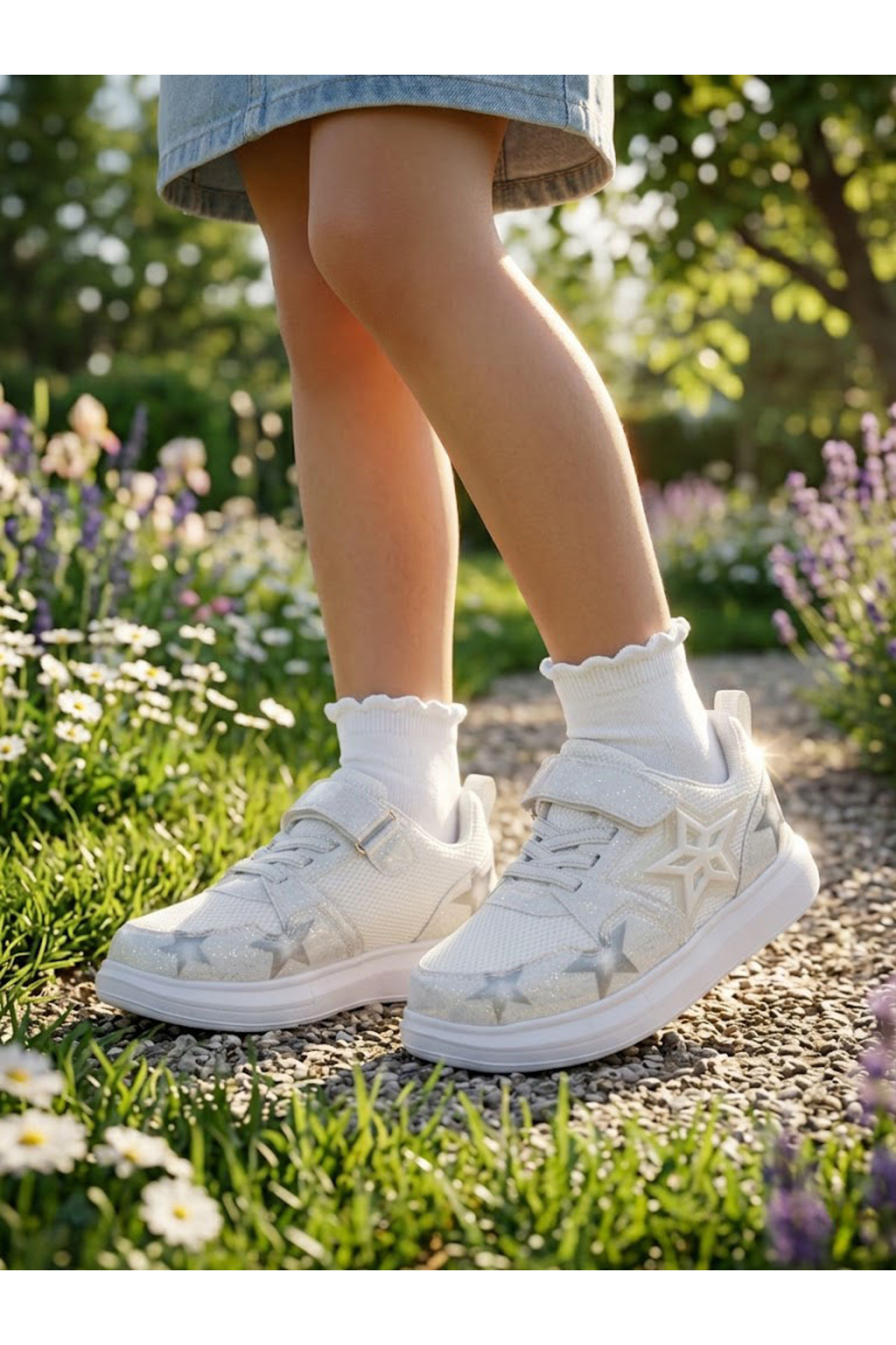 foopi Velora Phylon Cırtlı-Lastikli Kız Sneaker 31-35