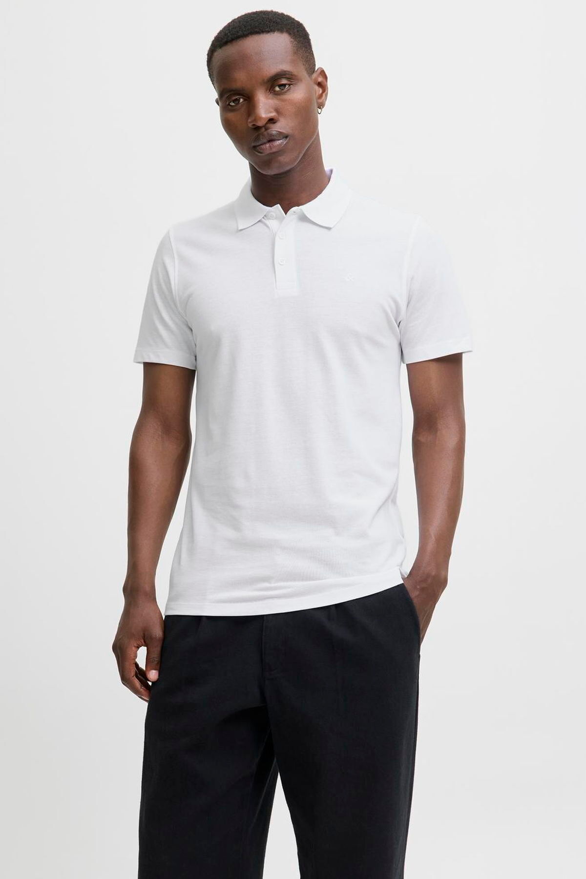 تی‌شرت یقه گرد مردانه با گلدوزی - Paulos جک اند جونز پولوشرت Jack & Jones