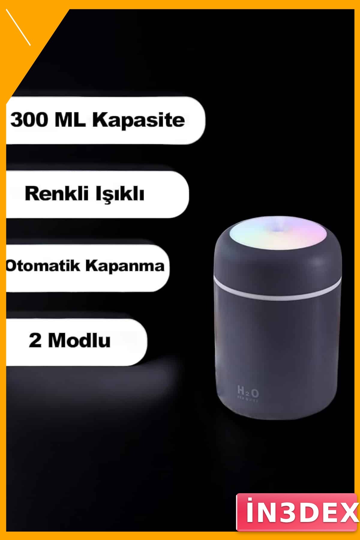 Taşınabilir Ultrasonik Buharlı Hava Temizleyici Nemlendirici