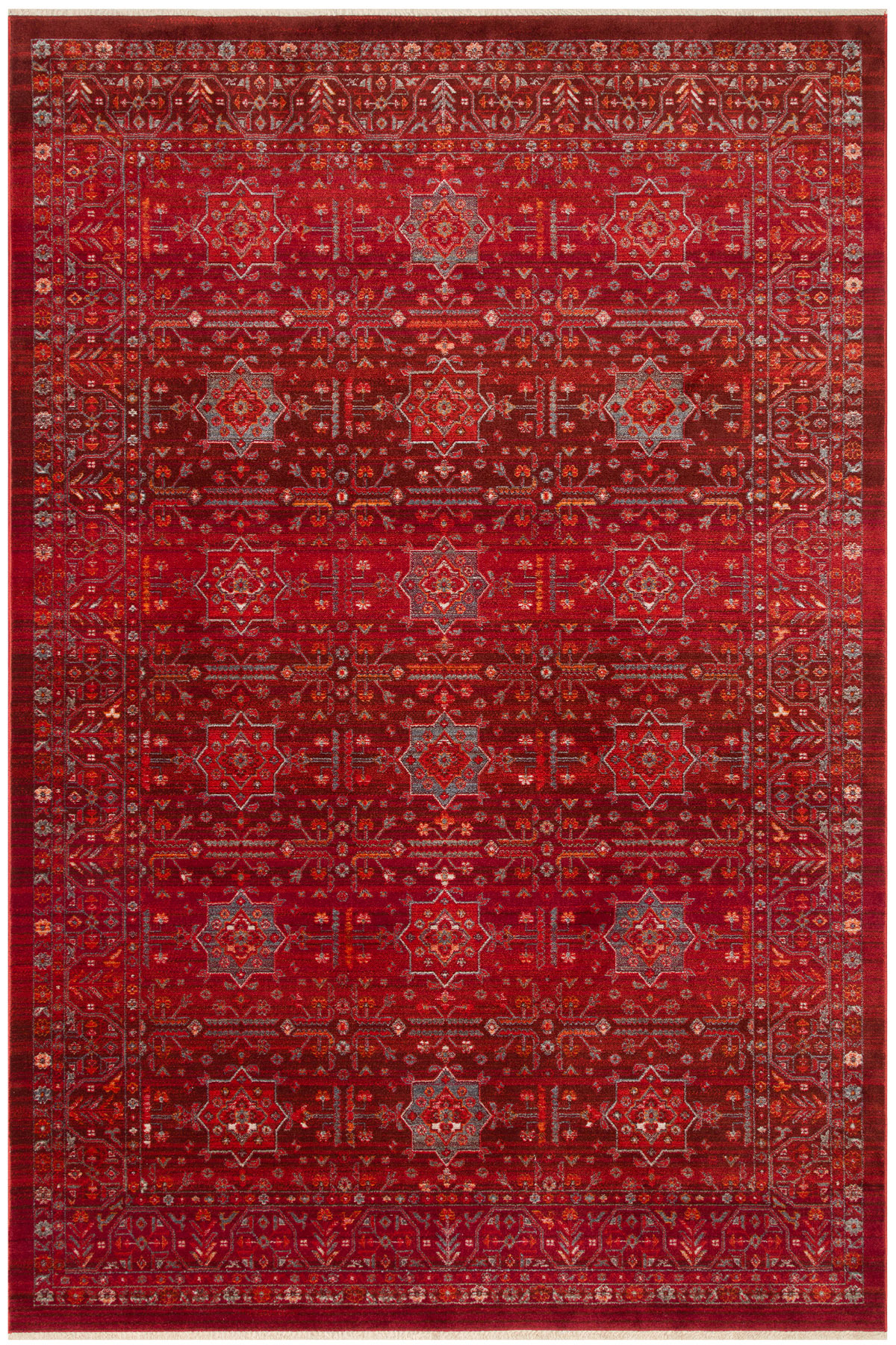 Panama Red Vintage Rug Afghan Pattern Ethnic Premium Stylish Lounge Rug Trend Model Oversized