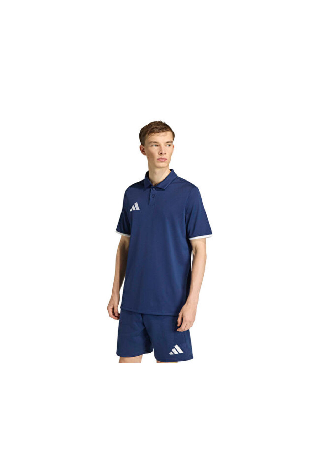 1_org_zoom تیشرت adidas آدیداس مناسب کمپینگ Polo (پولوشرت) فوتبال مردانه Ent26 Polo JZ6663 آبی سرمه ای اورجینال - تصویر 1