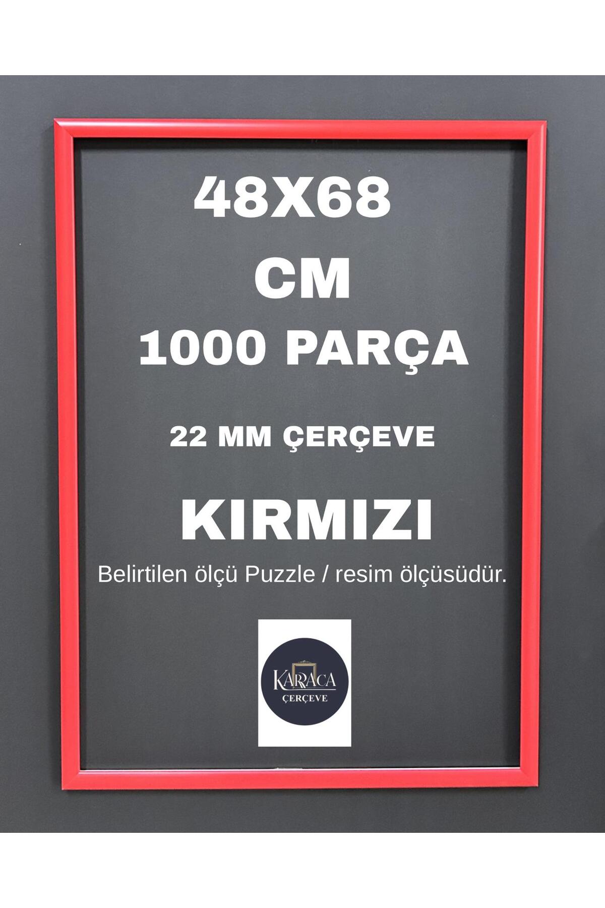 cercevehome PUZZLE ÇERÇEVESİ 1000 PARÇA (48cm×68cm) ÖLÇÜSÜNDE 22MM
