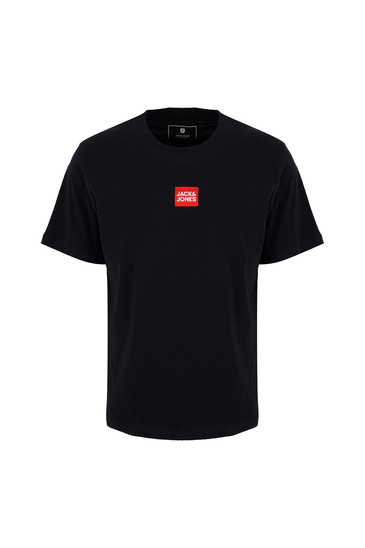 تی شرت مردانه مشکی طرح معمولی سایز بزرگ طرح لوگو کد ۱۲۳۰۷۷۶۱ JPRBLUEJOEY TEE CREW BSS26 جک اند جونز تی شرت Jack & Jones
