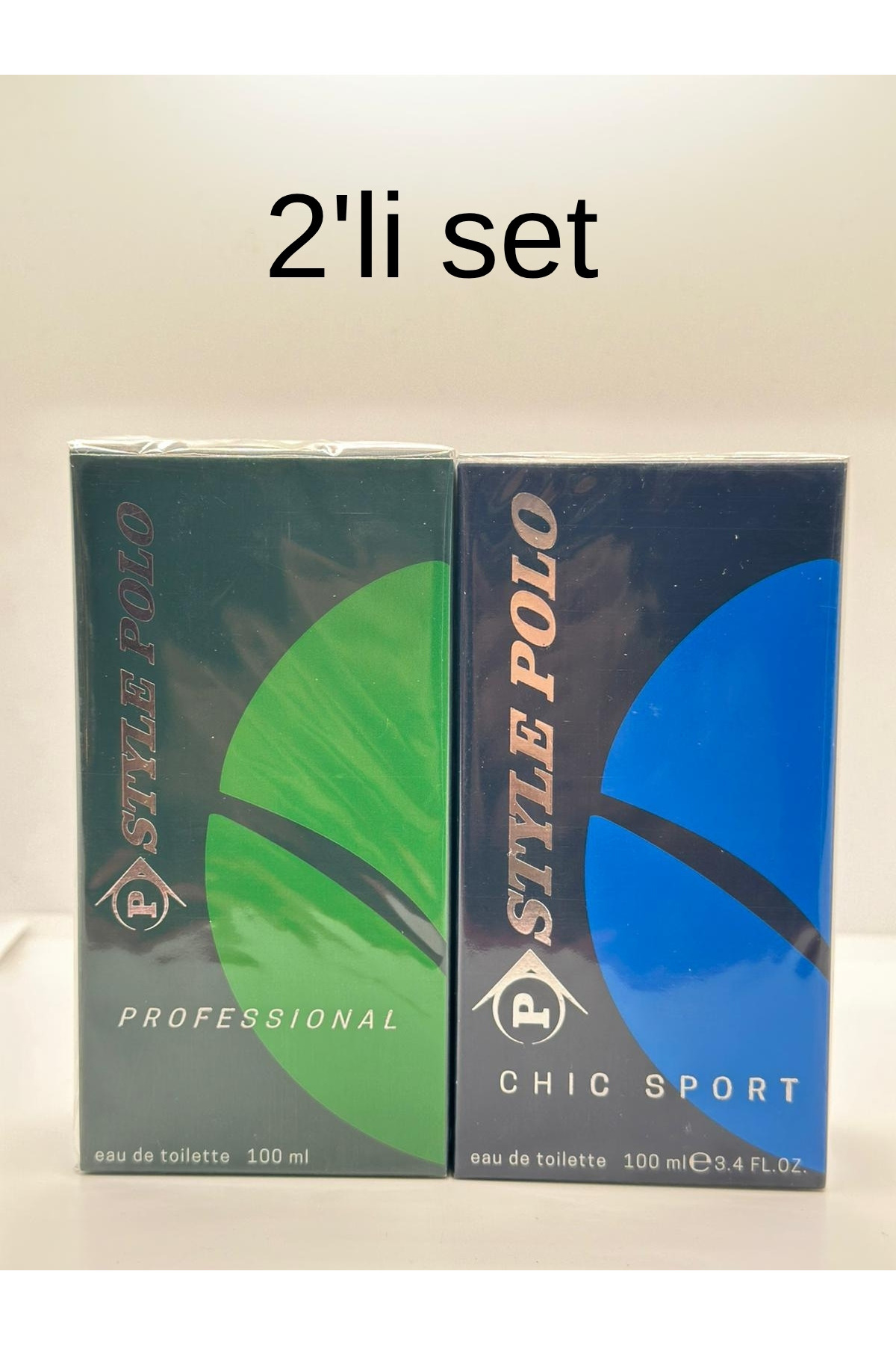 STYLEPOLO Dunlop Yeşil Kokusu & Dunlop Mavi Kokusu Erkek Parfümü 100 Ml İkili Parfüm Seti — 5522444