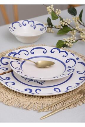 The Mia Palma Yemek Tabağı 6lı Set 20 cm