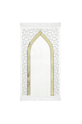 Yeşilipek Mihrab Gold Şönil - Beyaz