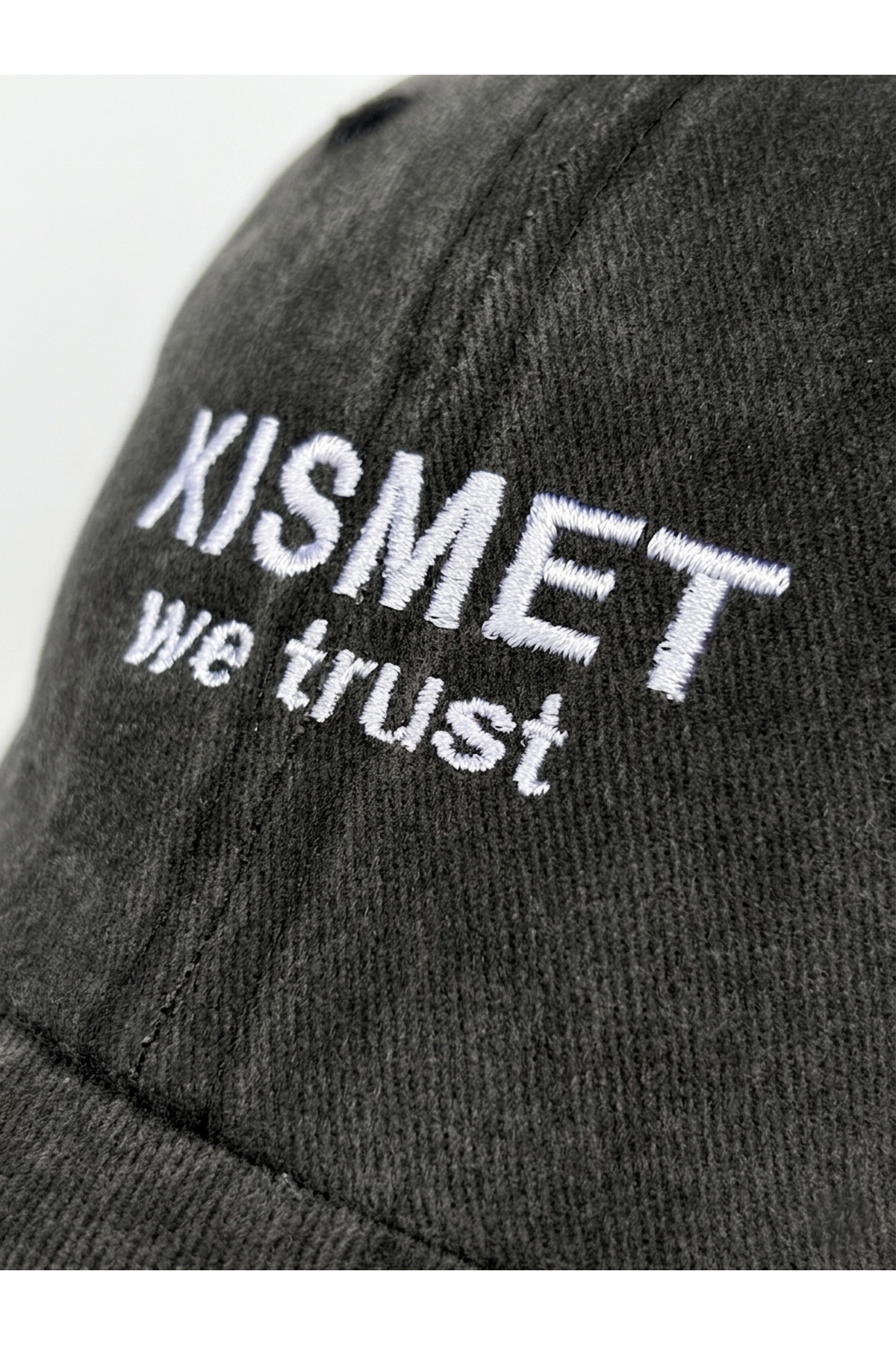 CAP BROS KISMET we trust Nakışlı Yıkamalı Şapka Kep görsel 3