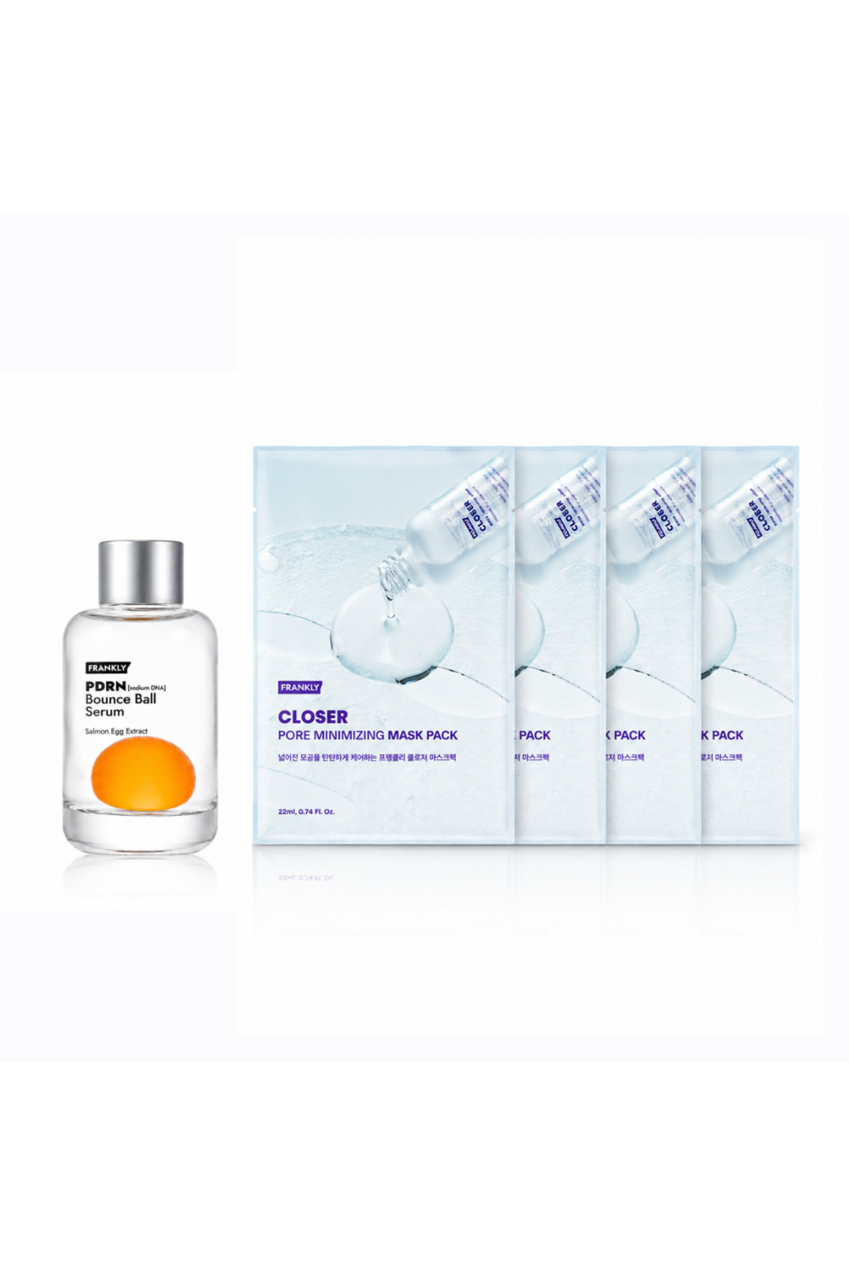 En Çok Satan PDRN Bounce Ball Serum + 4’lü Closer Kağıt Maske Seti — PDRNSerum4CloserMaskSet