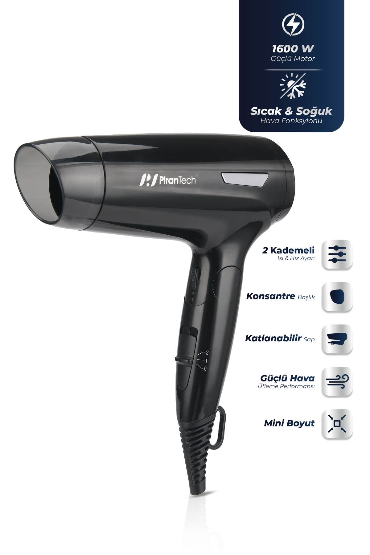 PiranTech KS-2916 Saç Kurutma Makinesi - Fiyatı, Yorumları