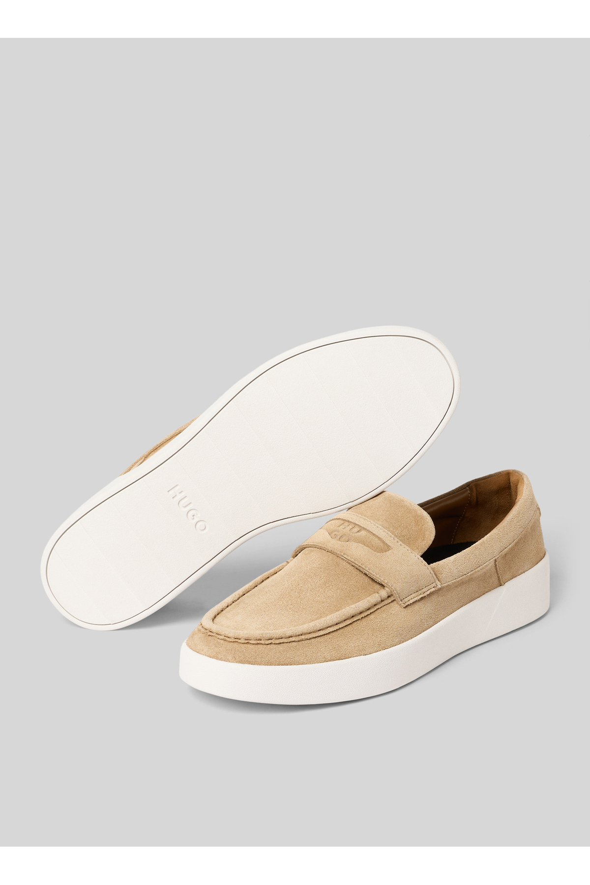 HUGO Bej Erkek Loafer Lyde_mocc_sd 10278168 01 görsel 4