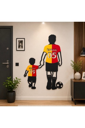 Mywallart GS BABA&OĞUL ELDE 150cm KİŞİYE ÖZEL TABLO