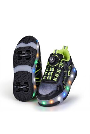 AWM ortopedik çocuk ışıklı tekerlekli sneaker