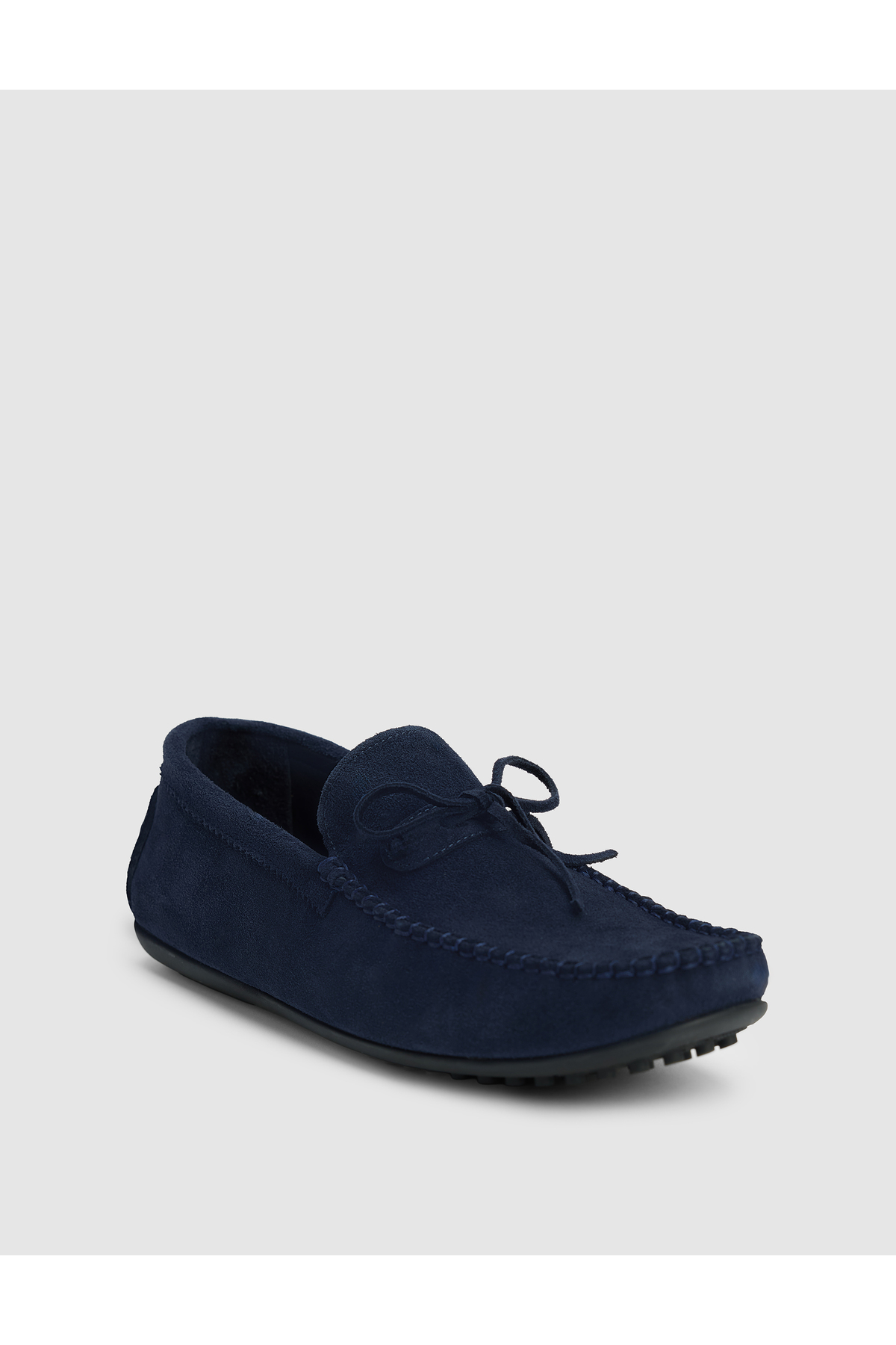 Pierre Cardin Lacivert İp Detaylı %100 Deri Loafer Ayakkabı 50327086-VR033 görsel 3
