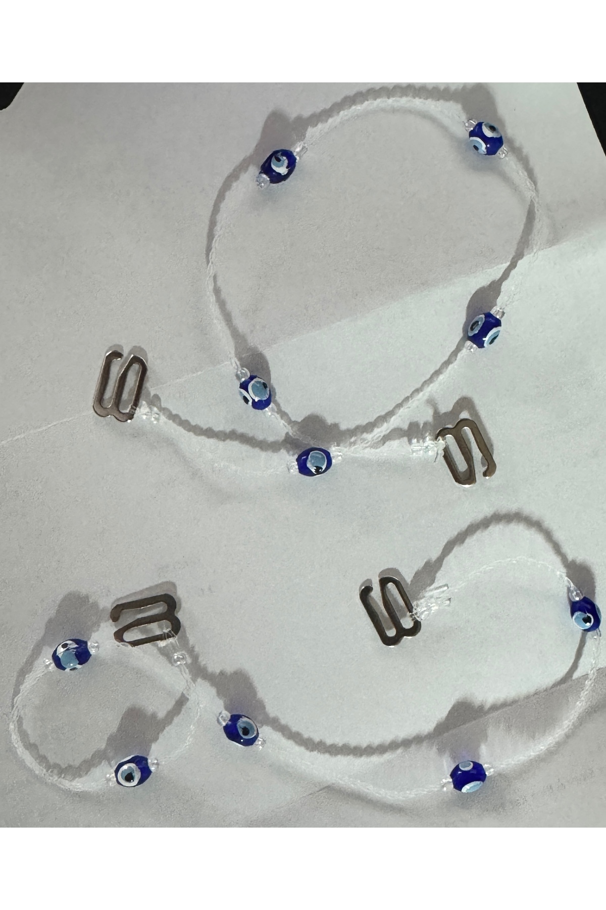 Evil Eye Beaded Bra Strap