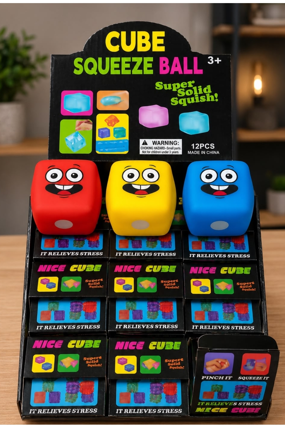 NB market Dumpling küp sıkma oyuncağı emojili yeni nesil nudohh