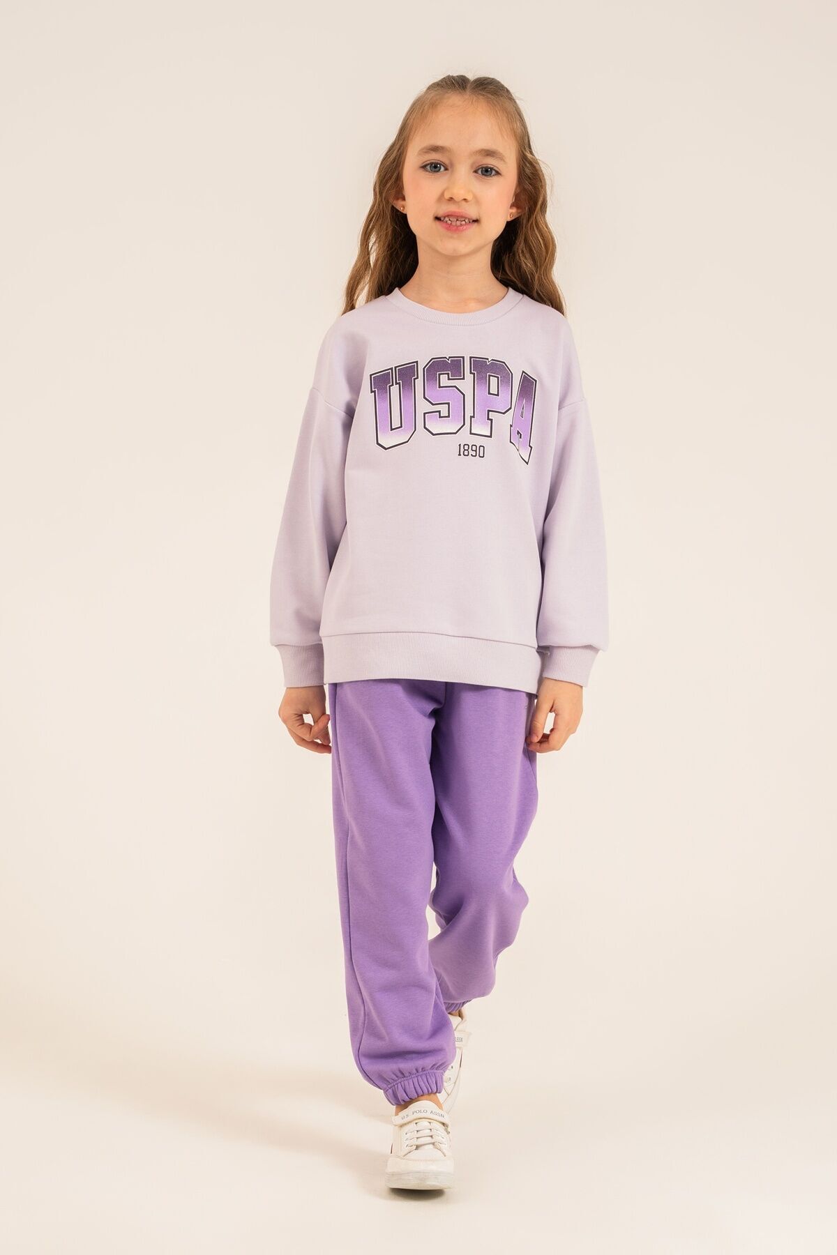 ست گرمکن بچگانه دخترانه آستینبلند U.S. Polo Assn. مدل US2701-C-V2 — 8