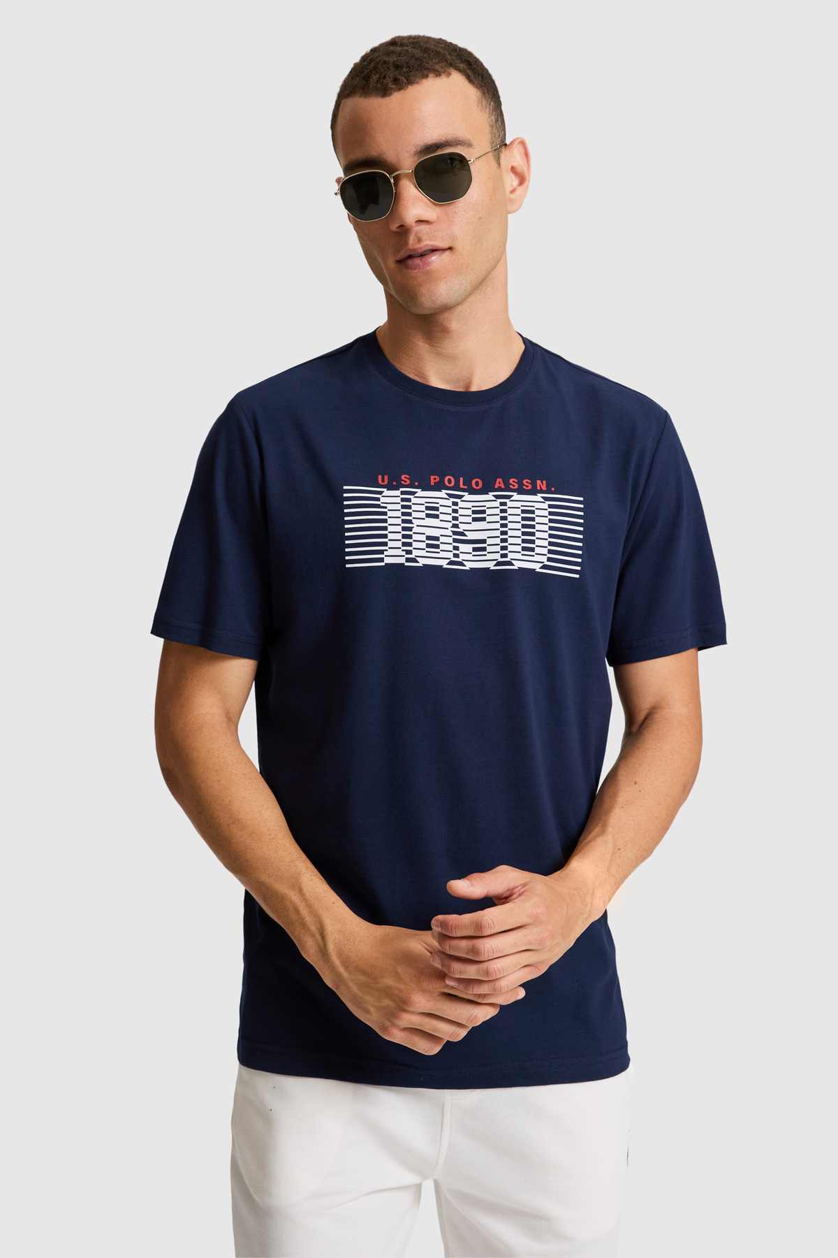 تیشرتمردانهU.S. Polo Assn.رنگارنگ
