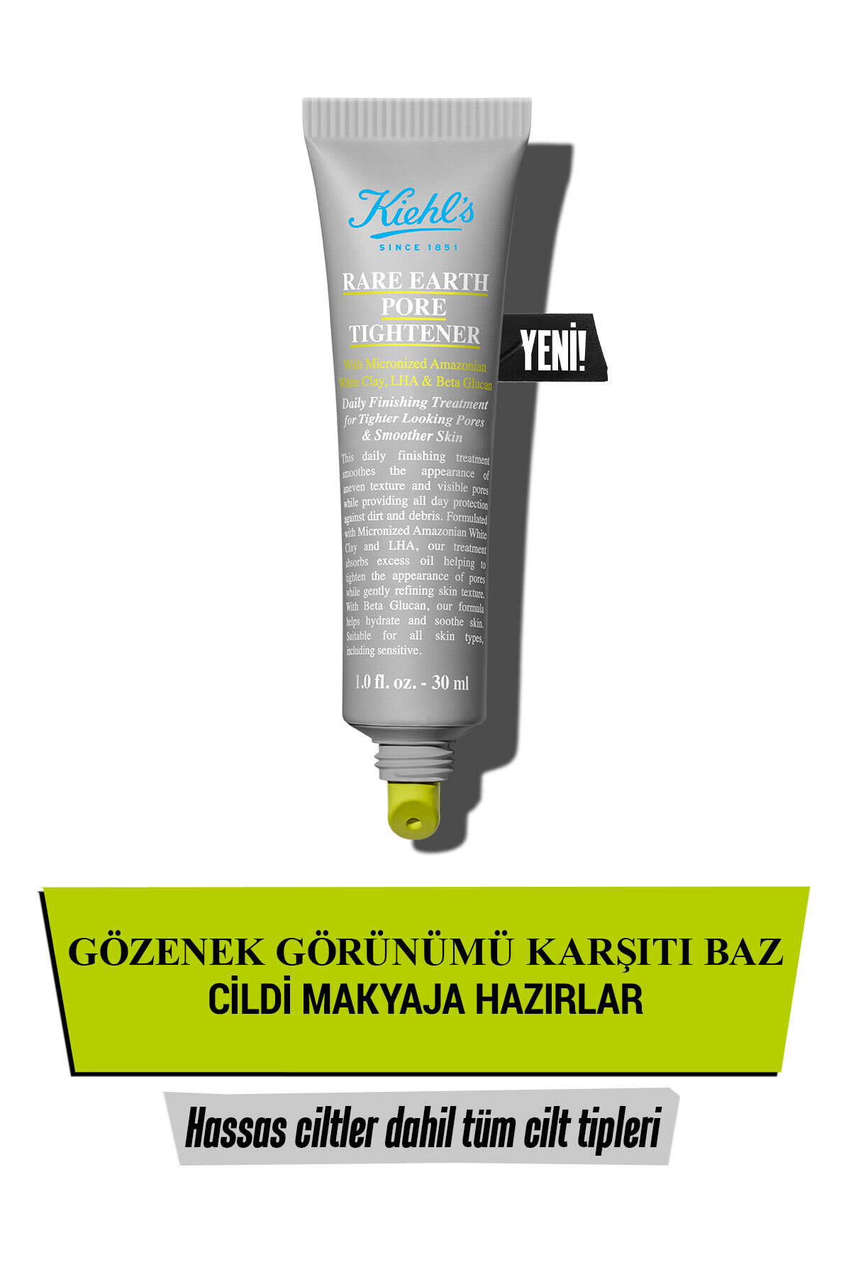 Kiehl's Rare Earth Gözenek Görünümü Karşıtı Makyaj Bazı — F8469000