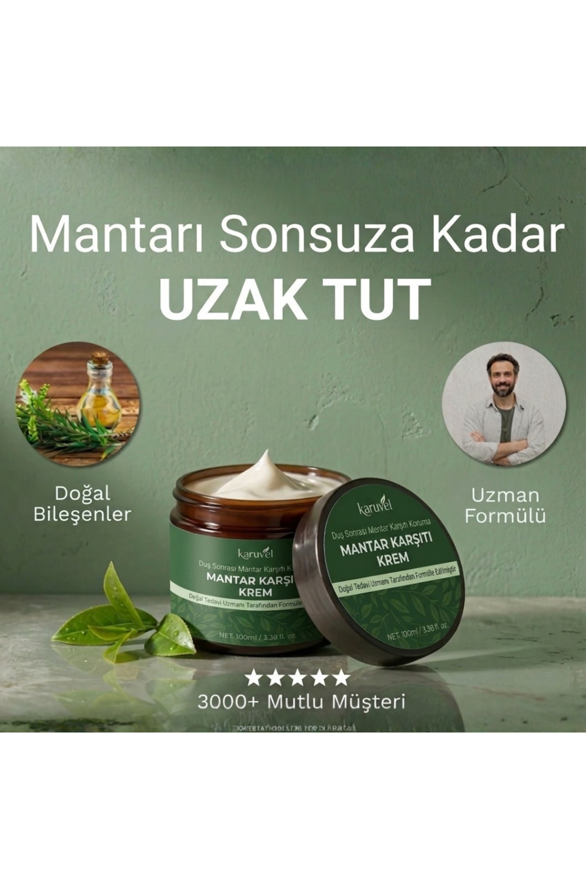 Karuvel Mantar Karşıtı Krem — Krv1002