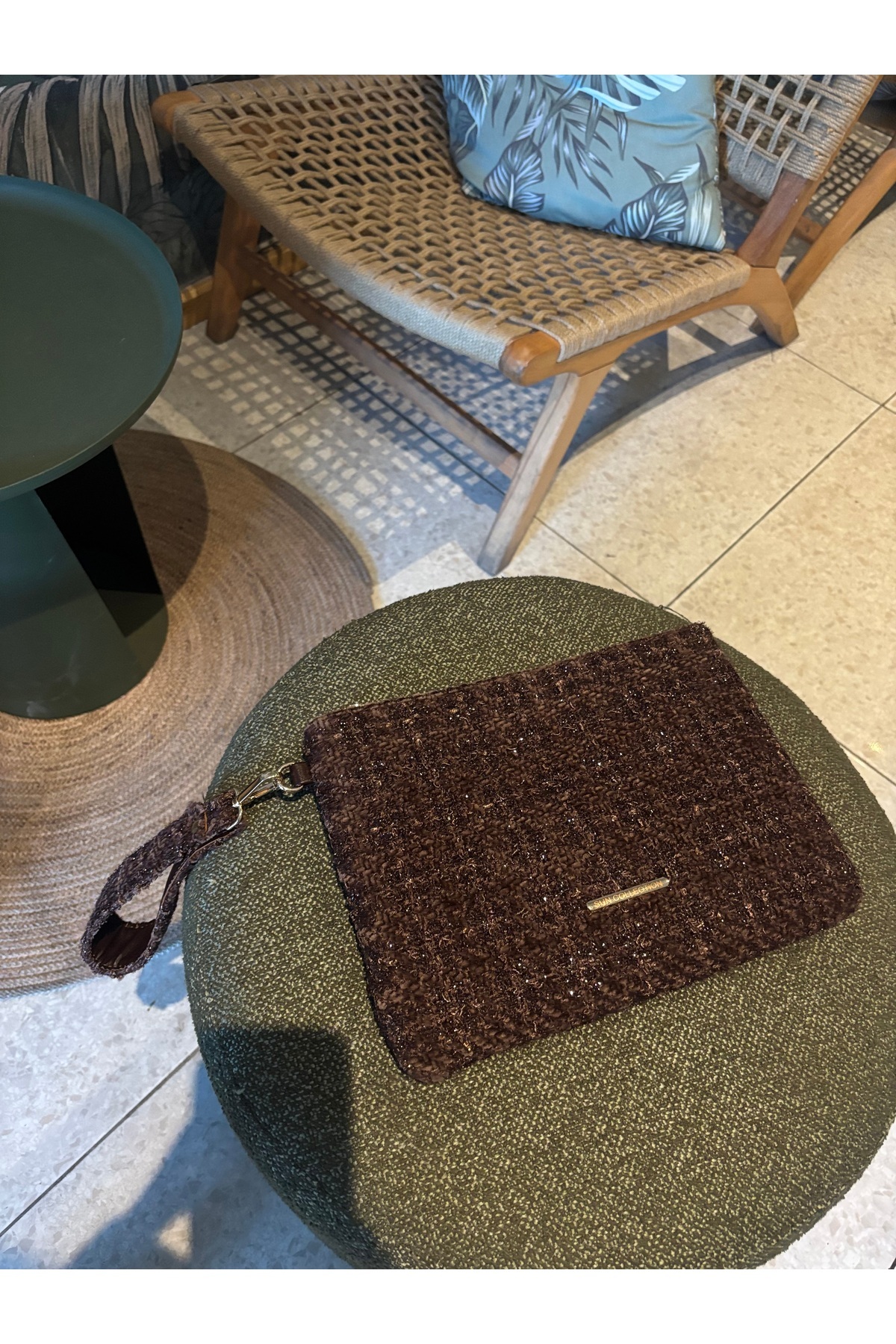 Sun collections Mocha Tablet Çantası / Clutch görsel 2