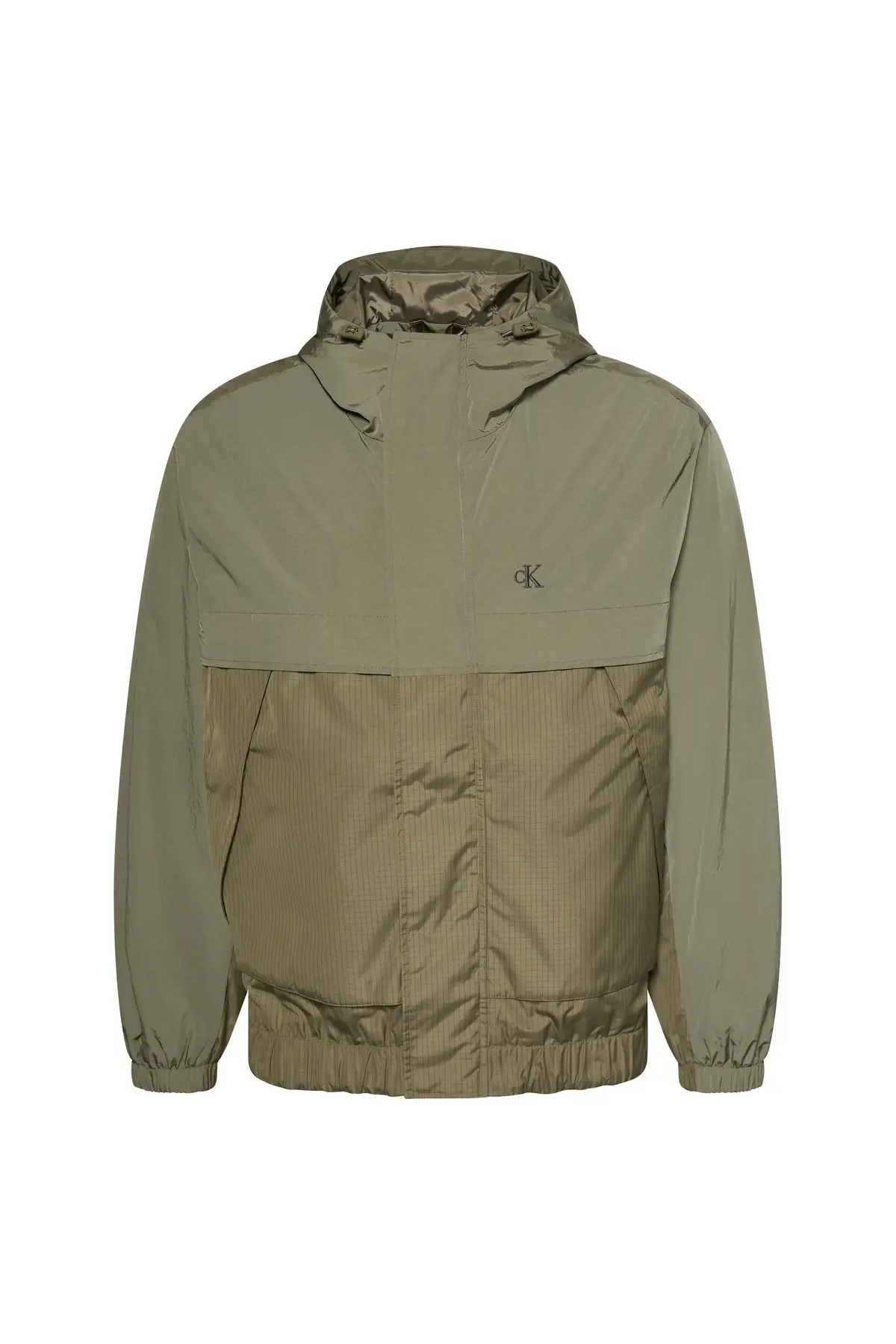 Calvin Klein LS LTWT NYLON MIXED, LDY Erkek Yeşil Mont — سبز LV04RG503GLDY