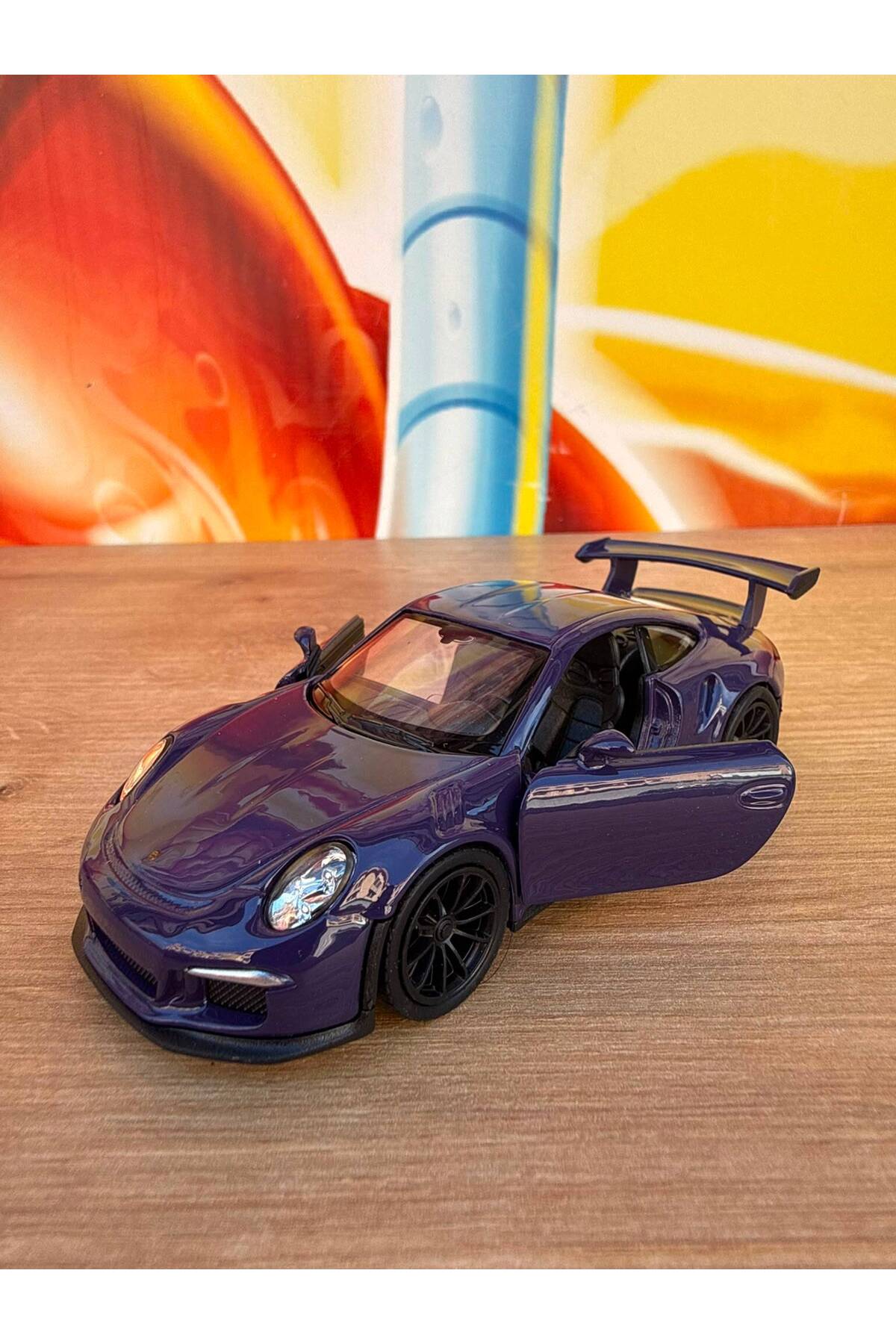 scntoys Porsche 911 GT3 RS Diecast Model Çekbırak Araba 2016