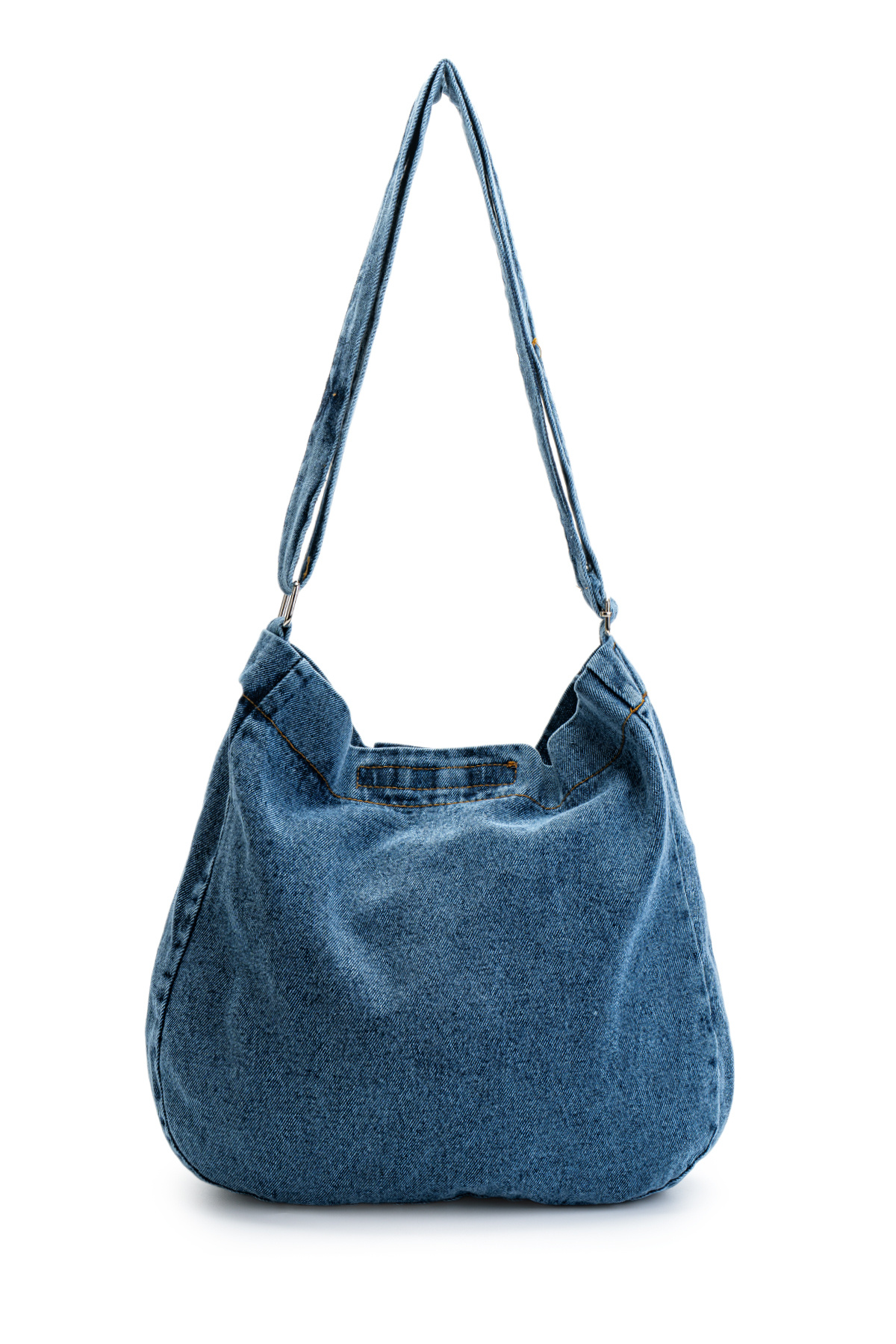 minebag Çift Cepli Denim Kadın Çapraz Çanta Allison Lacivert